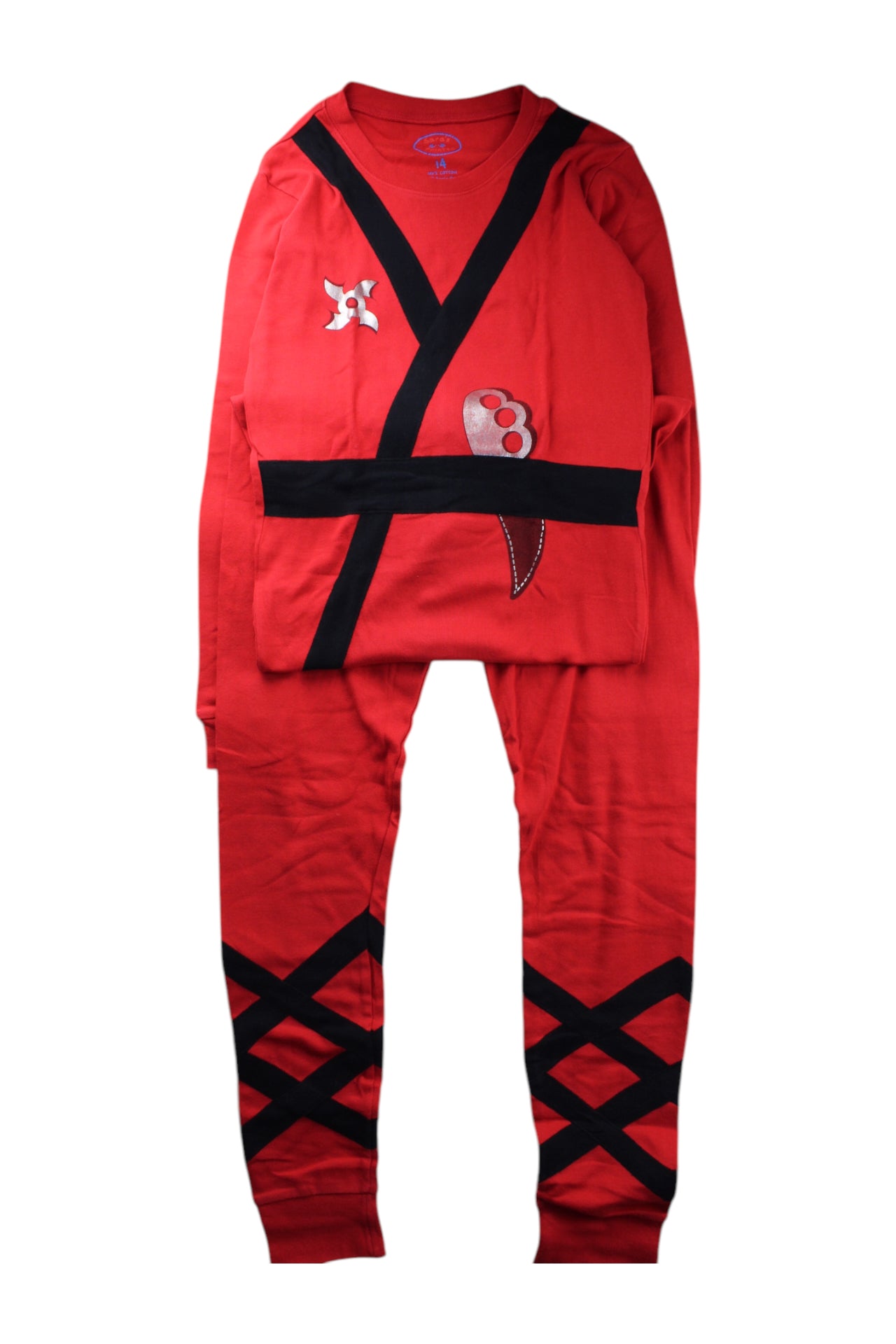 Sara's Prints Ninja Pajama Set 14Y、mySite、g9winljtr