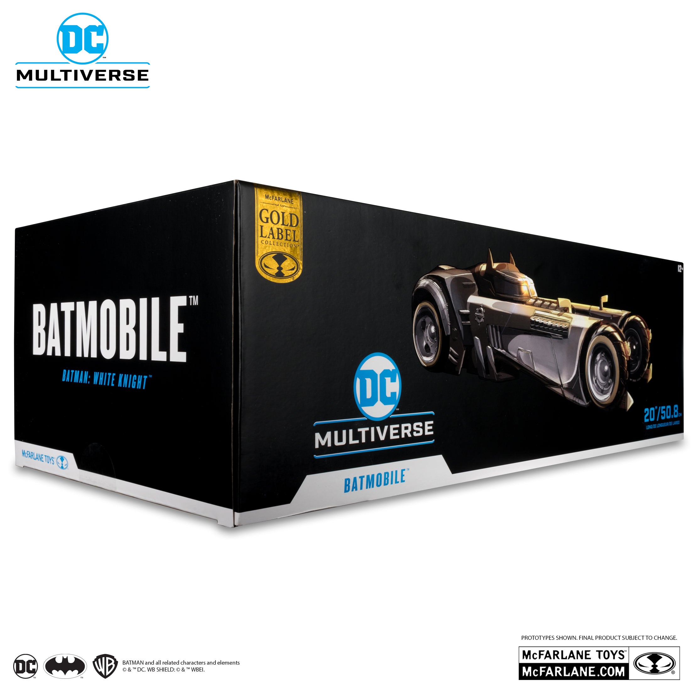 DC Multiverse Exclusive Gold Label Batmobile (Batman White Knight)、mySite、hgirdovlk