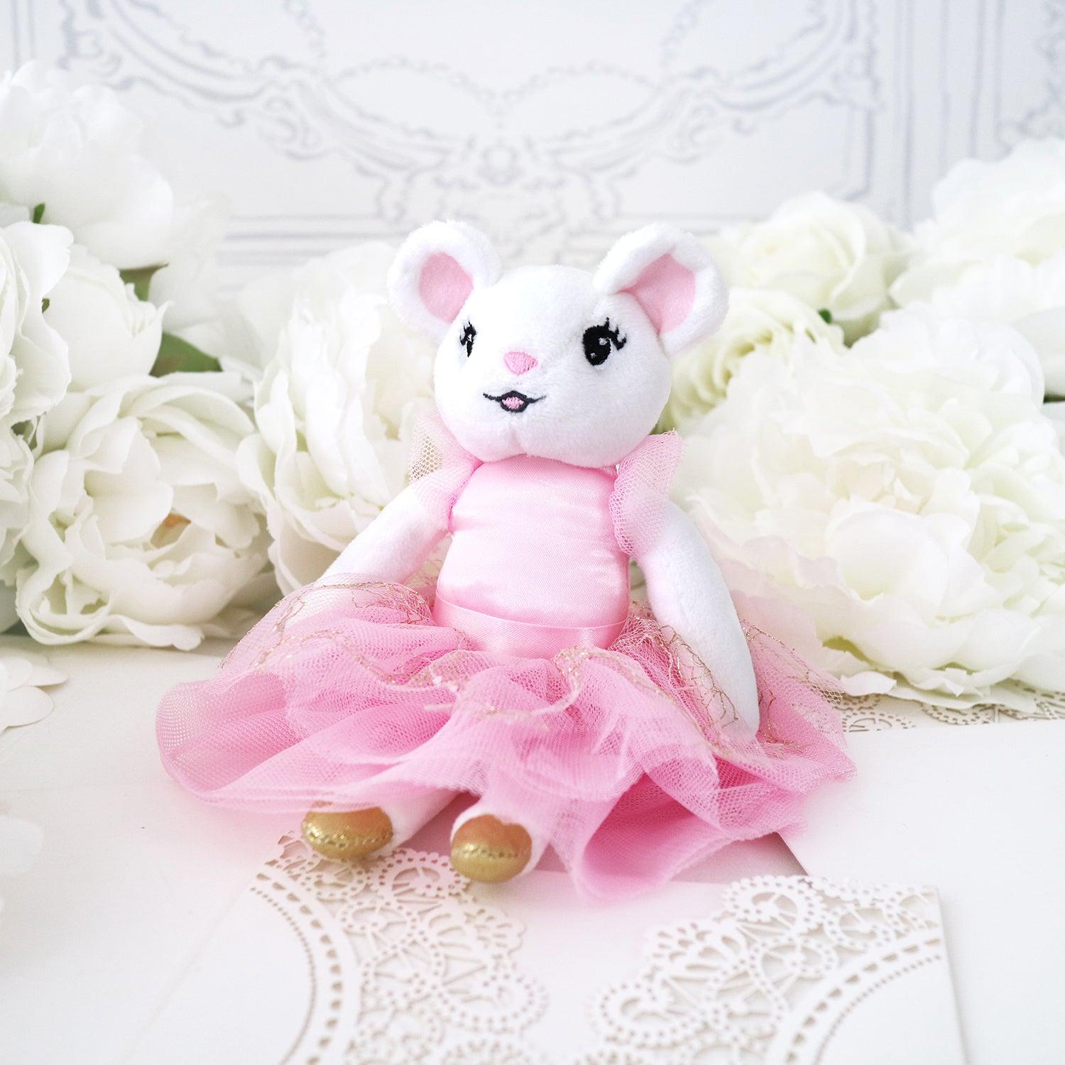 Claris The Mouse - Pink Mini Plush Doll、mySite、g9winljtr