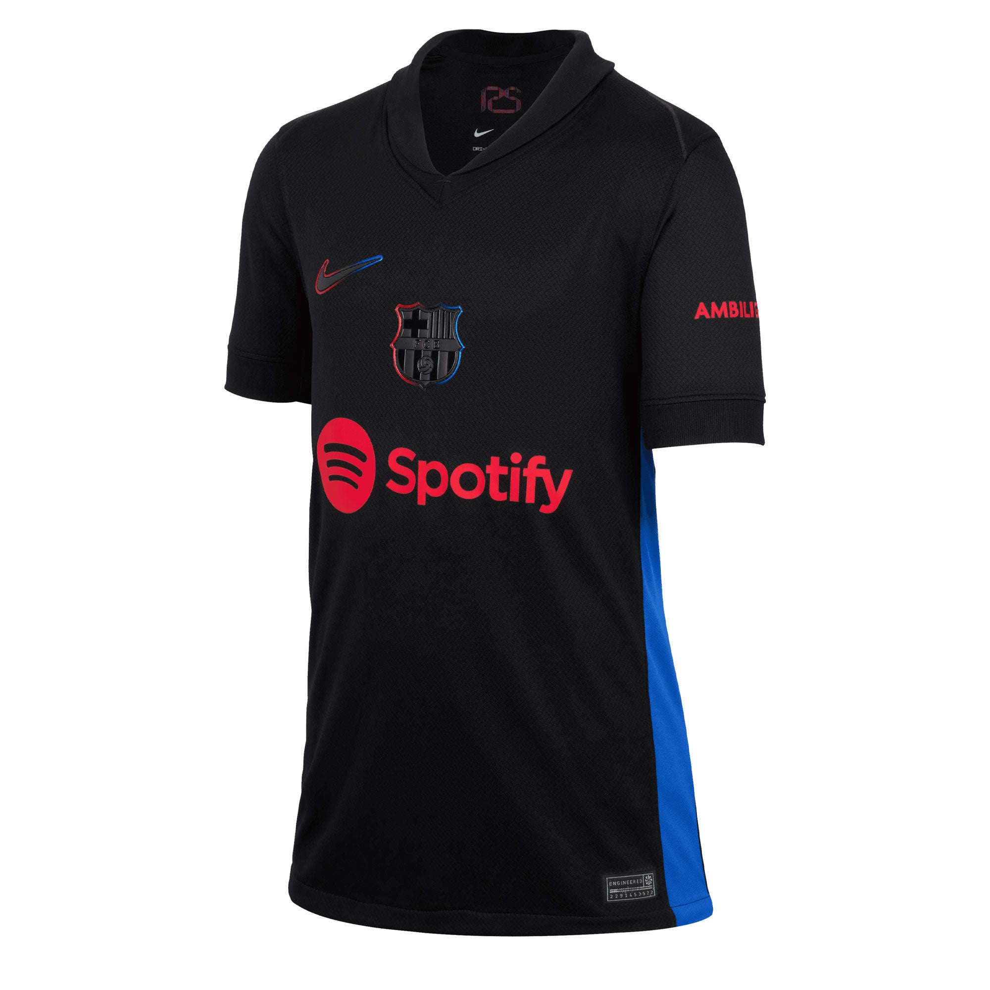 Nike Kids FC Barcelona 2024/25 Away Jersey Black/Red、mySite、bottomscart