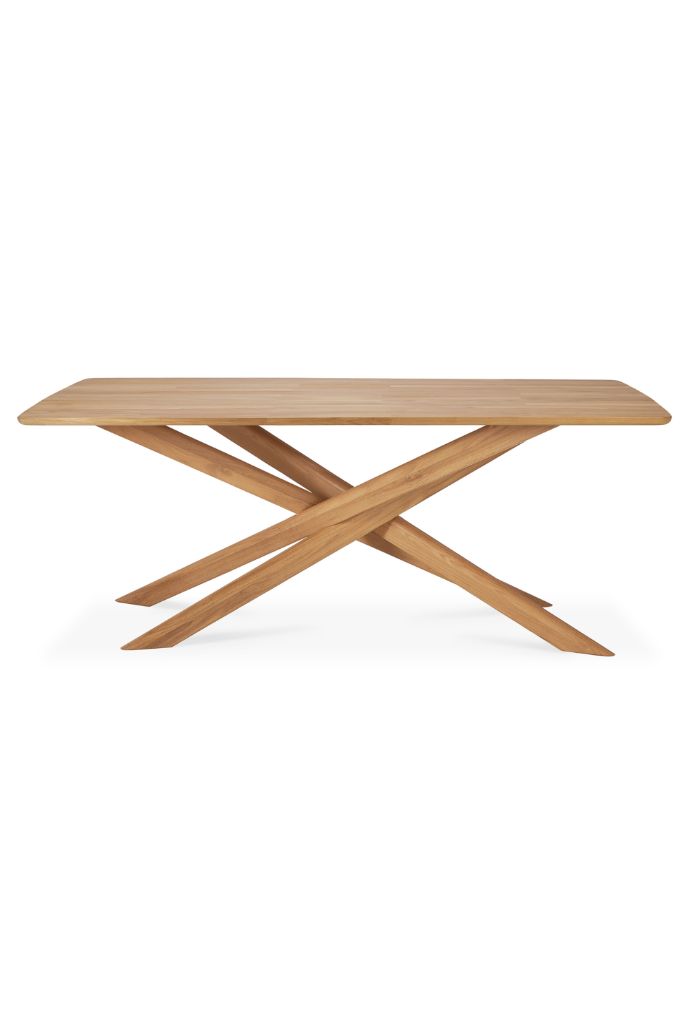Modern Teak Outdoor Dining Table | Ethnicraft Mikado、mySite、neckold