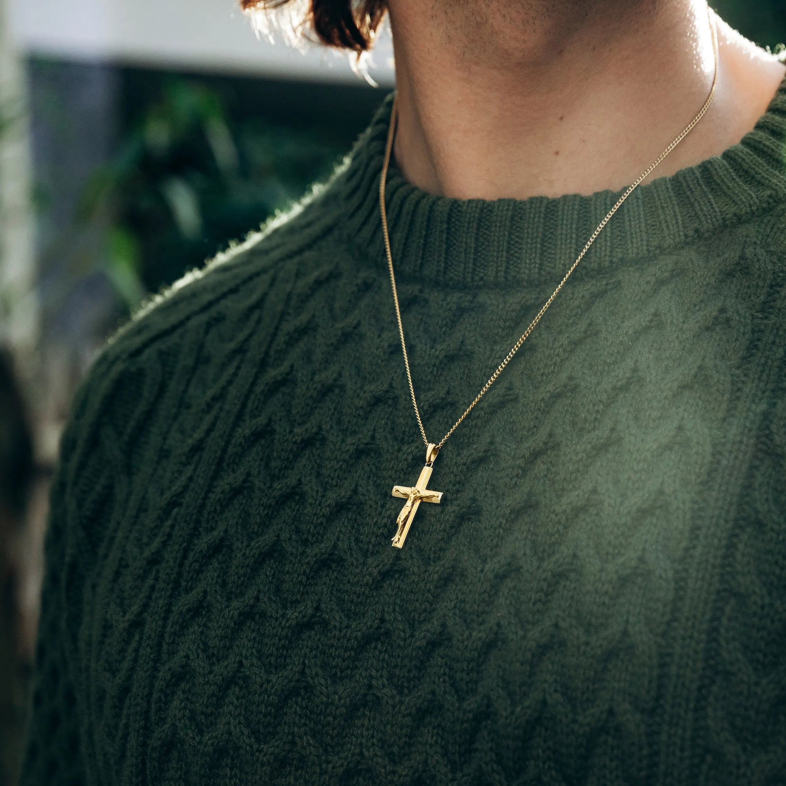 Crucifix Pendant - 14K Gold、mySite、botmansion