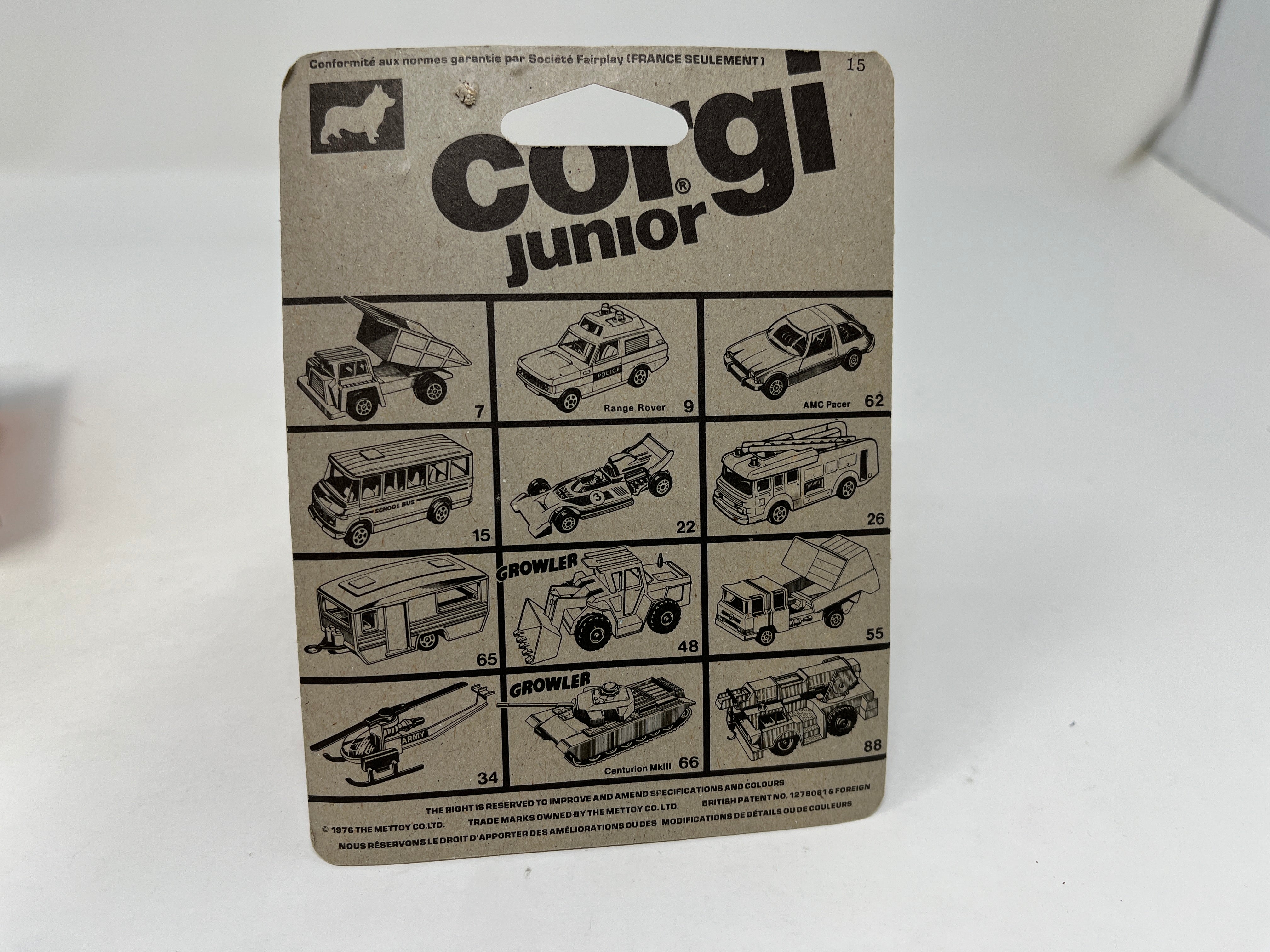 Dumper Truck 7 * Corgi junior 1:64 scale、mySite、hgirdovlk