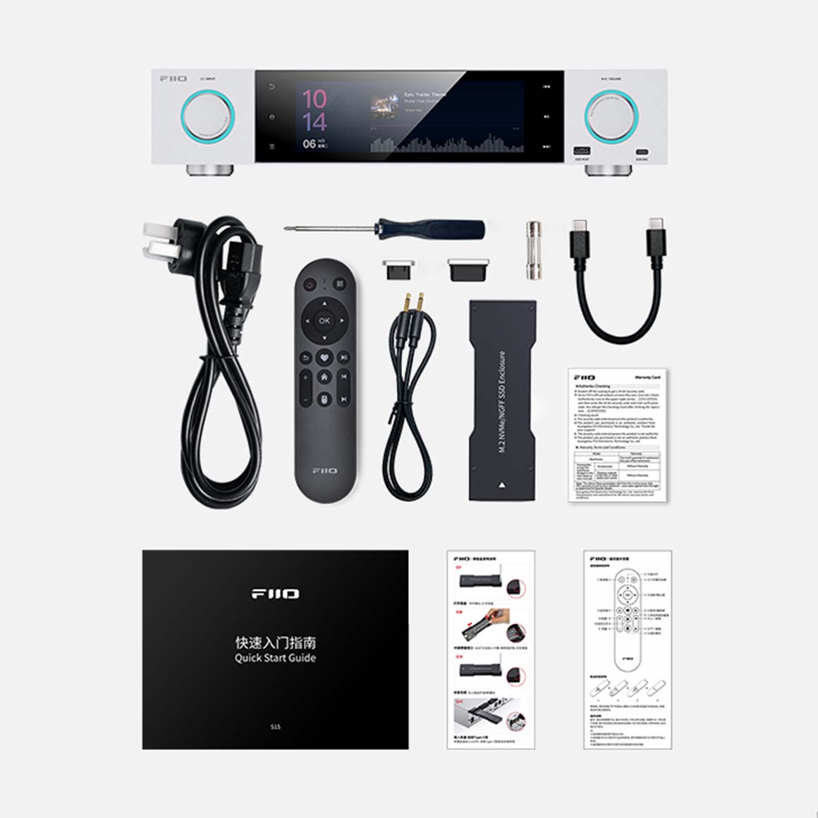  FiiO - S15、mySite、merchandisen