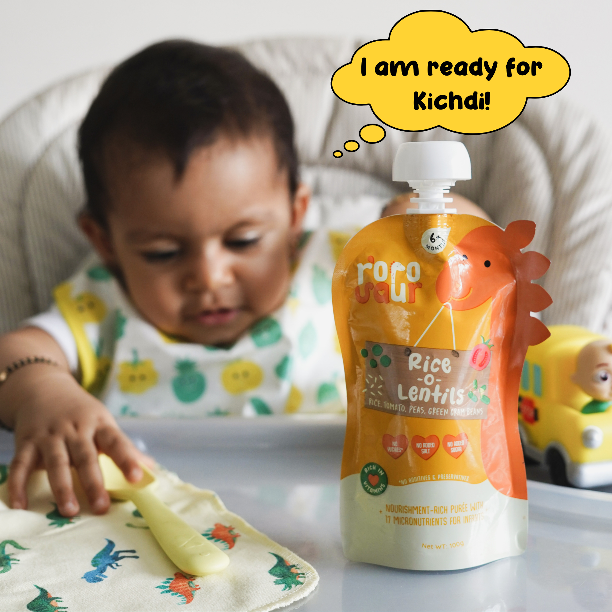 Baby Food | Kids Healthy Snacks | Rice Lentils Puree | 100 g、mySite、camillekostekn