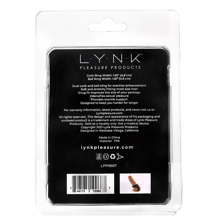 Dual Cock and Ball Enhancement Support Sling by Lynk Pleasure、mySite、bottomscart