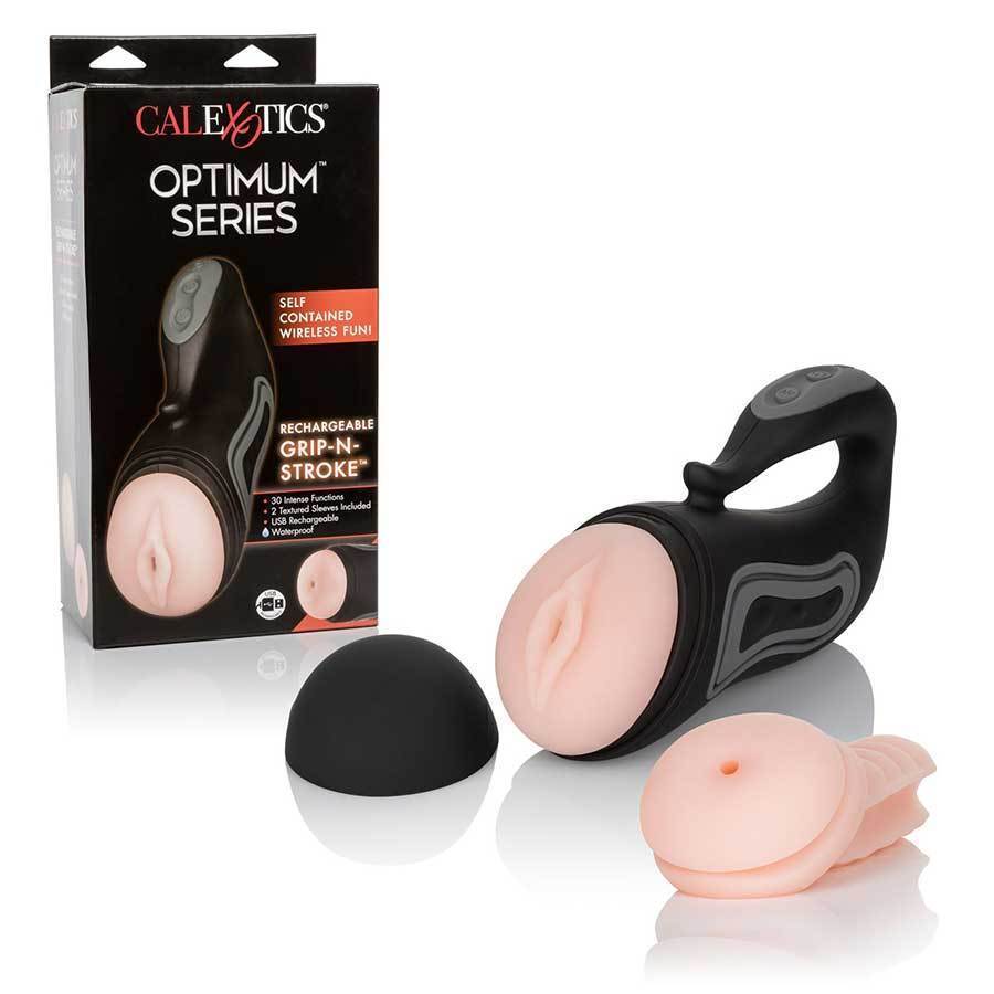 Vibrating 30 Function Realistic Male Masturbator and Waterproof Stroker by Cal Exotics、mySite、bottomscart