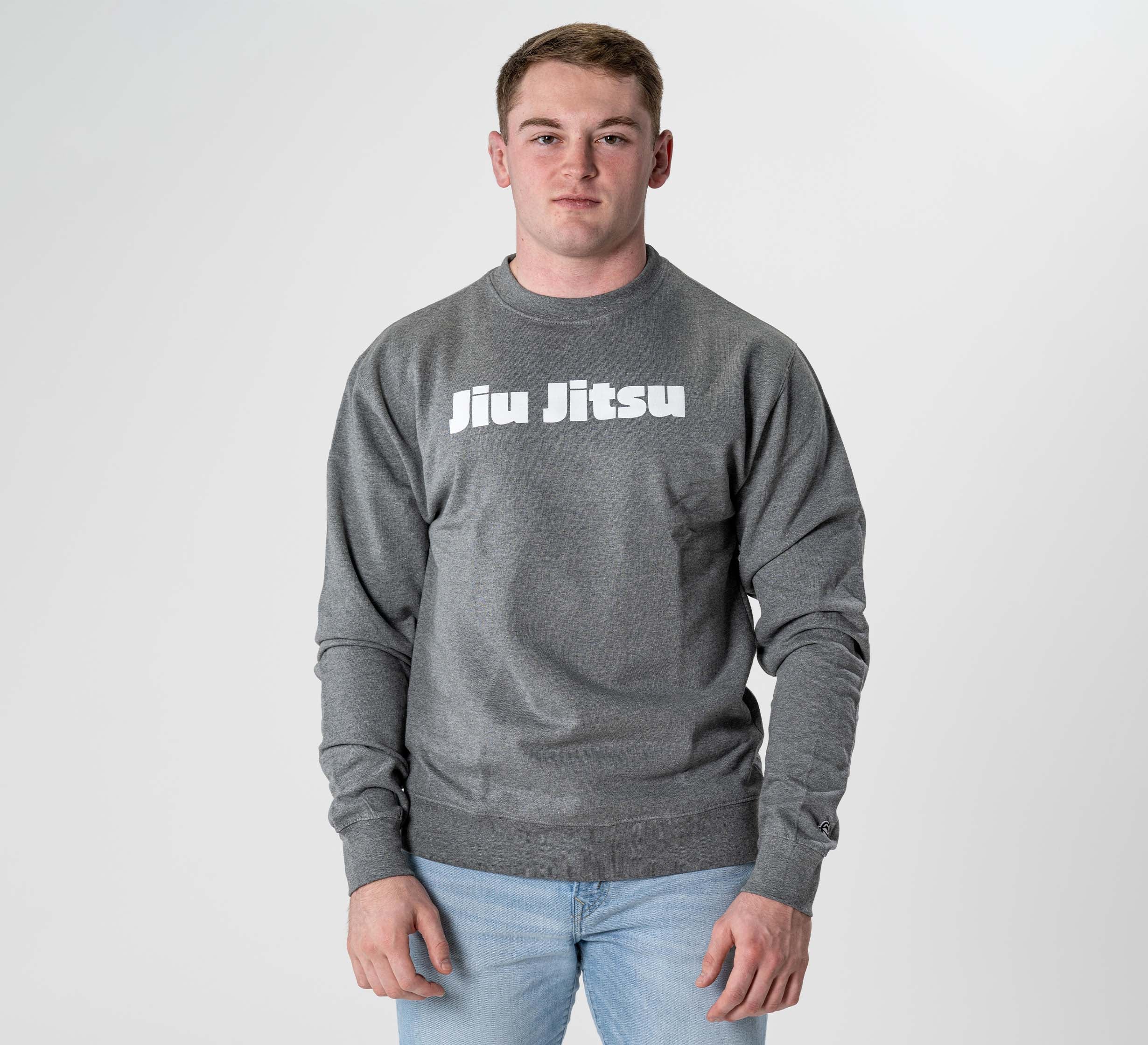 Jiu Jitsu Player Crewneck Heather Grey、mySite、gigharbornorthrealestate