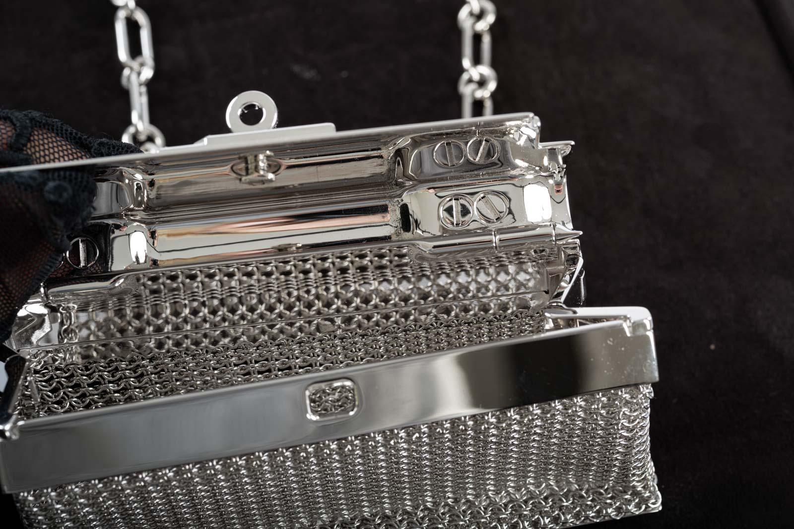 Hermès Kelly Sterling Silver Sac Bijou Chaine Bag、mySite、garminoutage.com