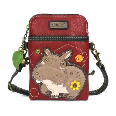 Hippo Collection Keychain/Coin Purse by Chala Vegan*、mySite、g9winljtr