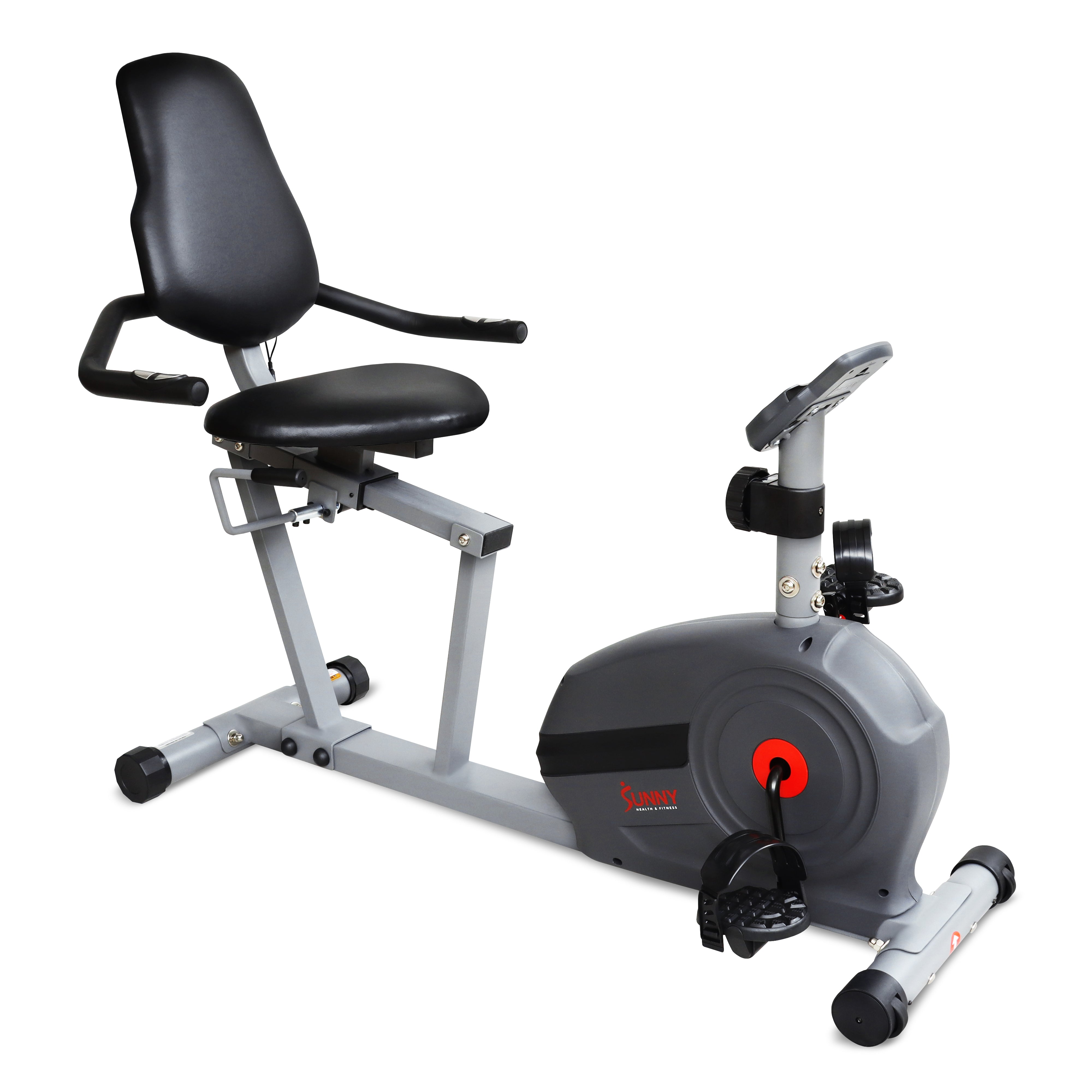  Magnetic Smart Recumbent Bike with Exclusive SunnyFit® App Enhanced Bluetooth Connectivity、mySite、ghnorth