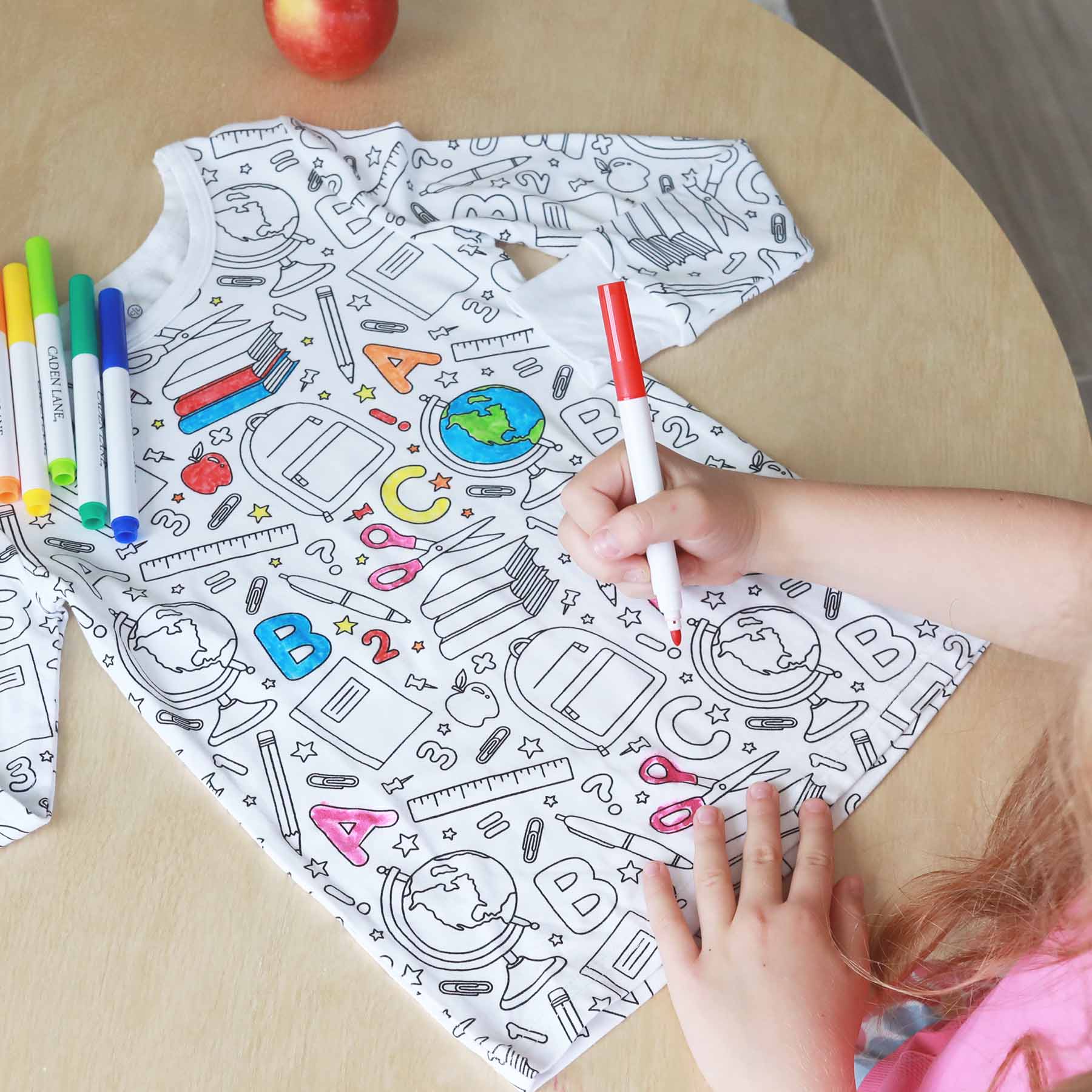  Colorable Two Piece Pajama Set | School Days、mySite、layawaytickets