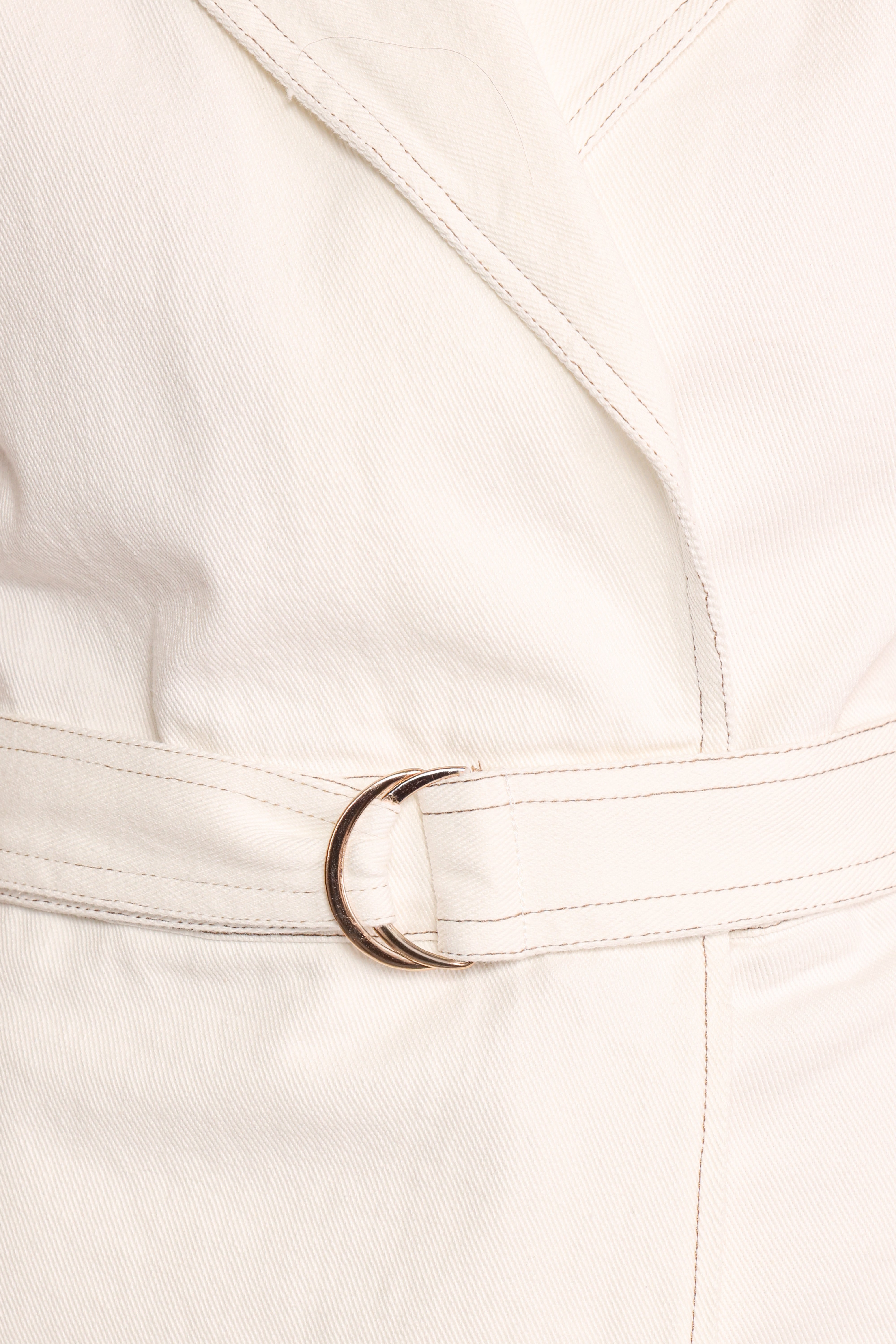  Rhi Denim Romper - White、mySite、sugarbowlscore