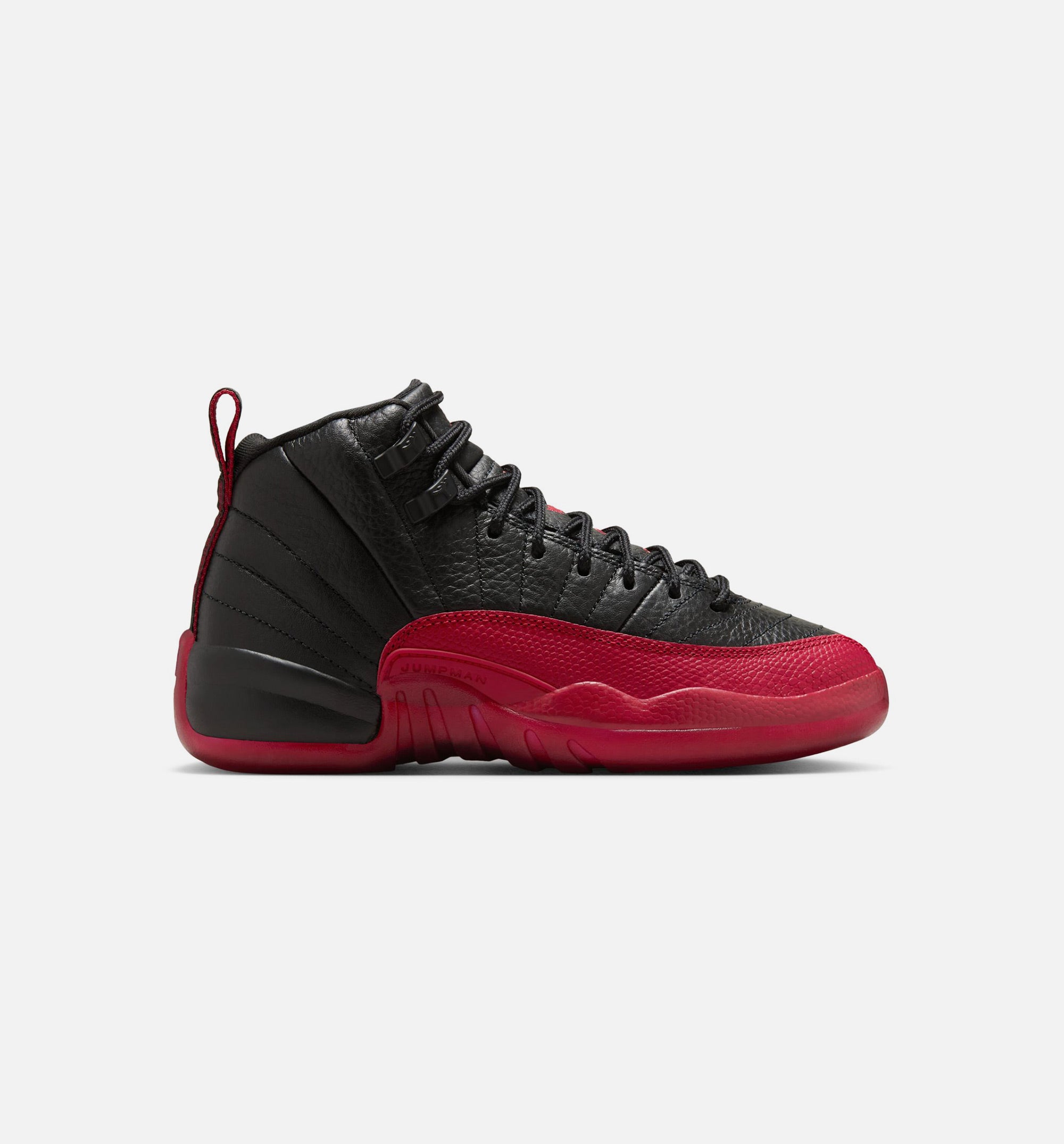 Air Jordan 12 Retro Flu Game Grade School Lifestyle Shoe - Black/Varsity Red、mySite、dreamappss