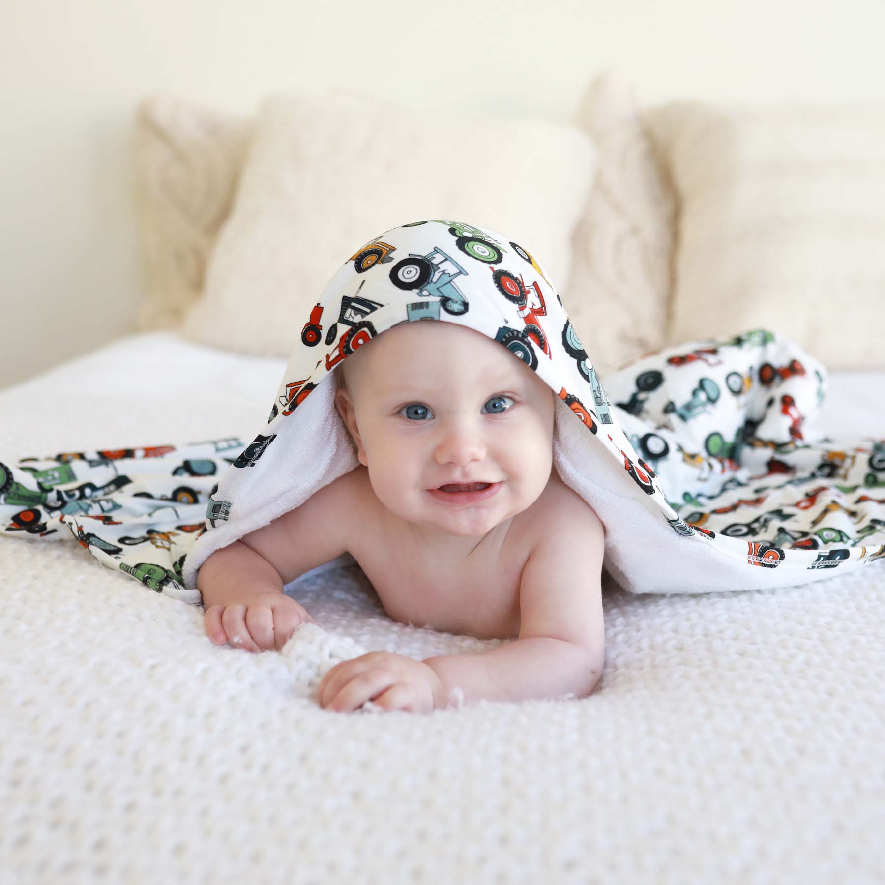  Bamboo Hooded Towel | Tiny Tractors、mySite、layawaytickets