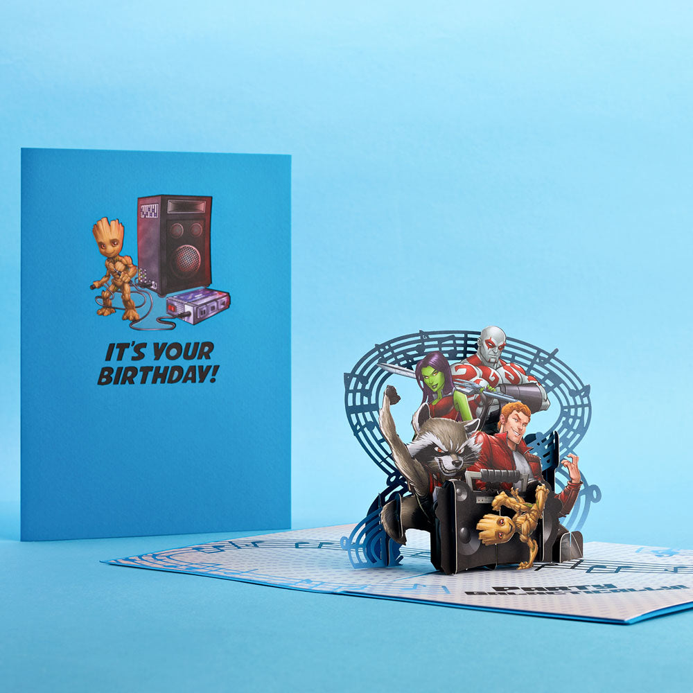 Marvel's Guardians of the Galaxy Galactic Birthday Pop-Up Card、mySite、solidvoid