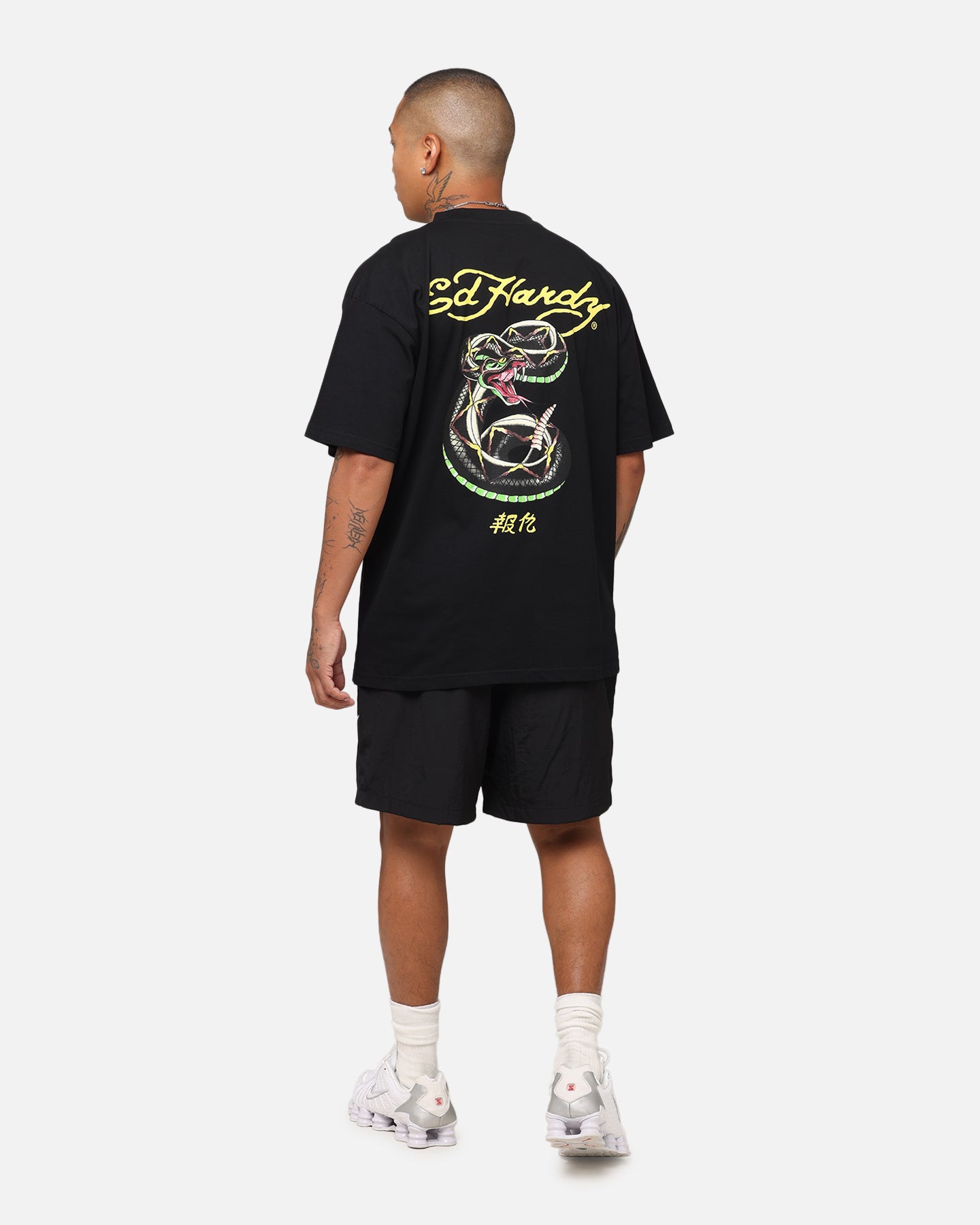 Ed Hardy Rattlesnake Reign T-Shirt Black、mySite、zt4zffjzw