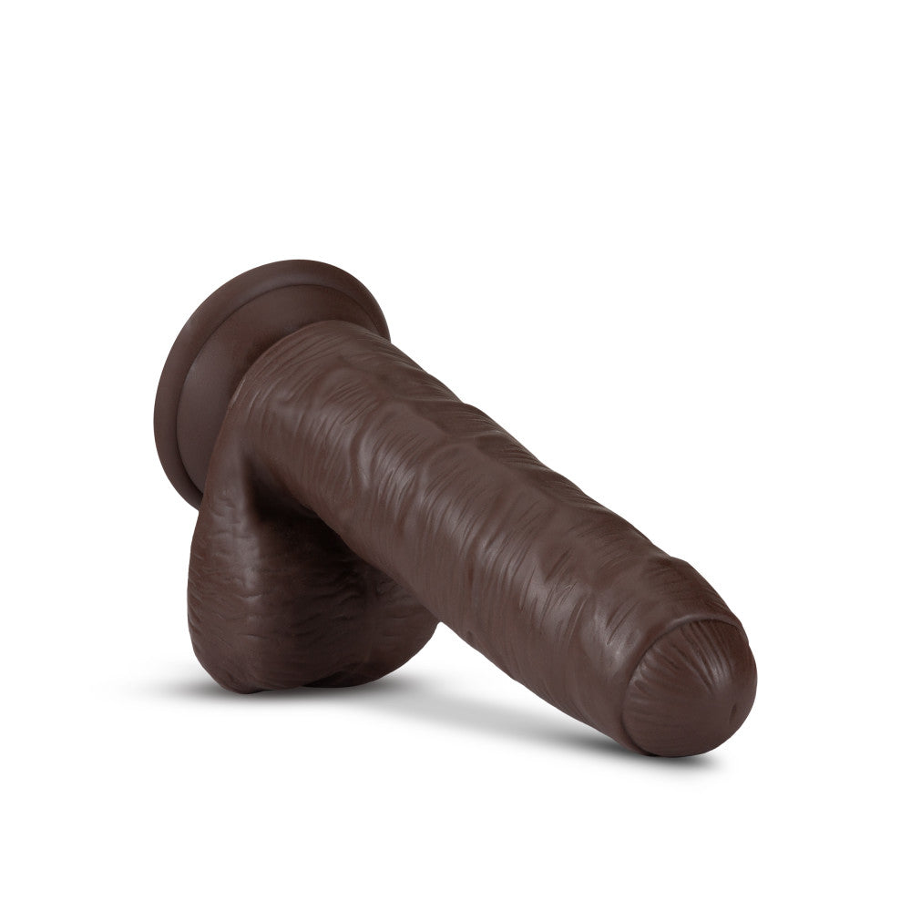 Coverboy™ By Blush® | Pierre The Chef Realistic Chocolate 7-Inch Long Dildo With Balls & Suction Cup Base、mySite、bottomscart