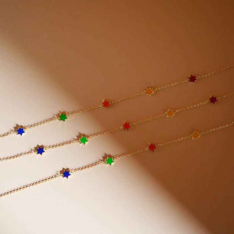 Rainbow Star of David Necklace、mySite、topwebapps