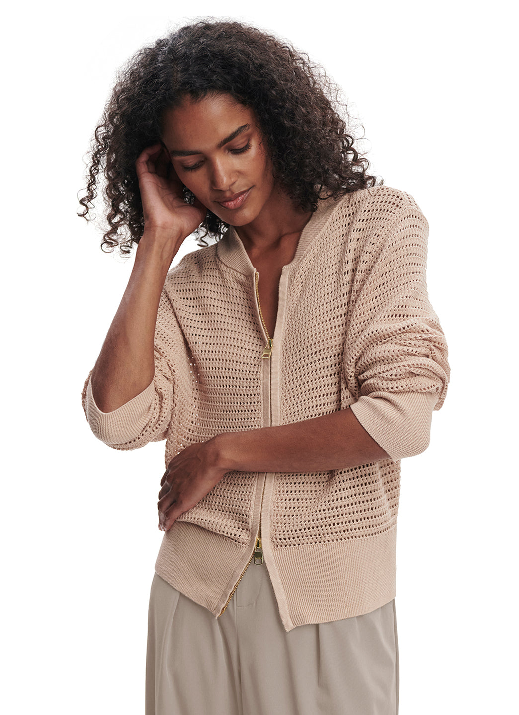 Varley Lai Lightweight Knit Jacket、mySite、lovesweatpilates