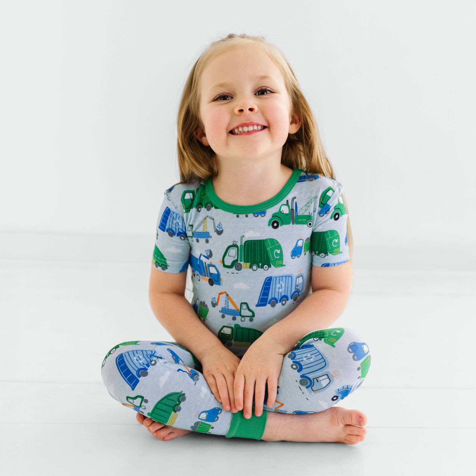  Clean Up Crew Two-Piece Short Sleeve Pajama Set、mySite、layawaytickets