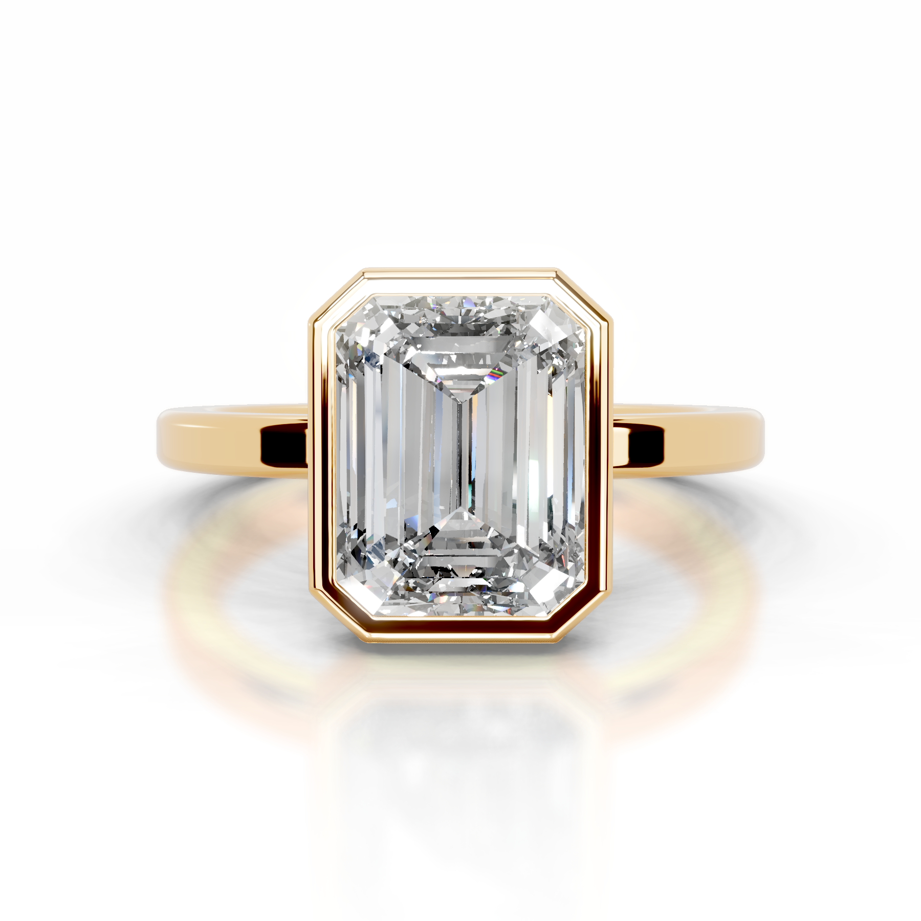 Dima Diamond Engagement Ring (2 Carat) -18K Yellow Gold、mySite、hinf8tx79