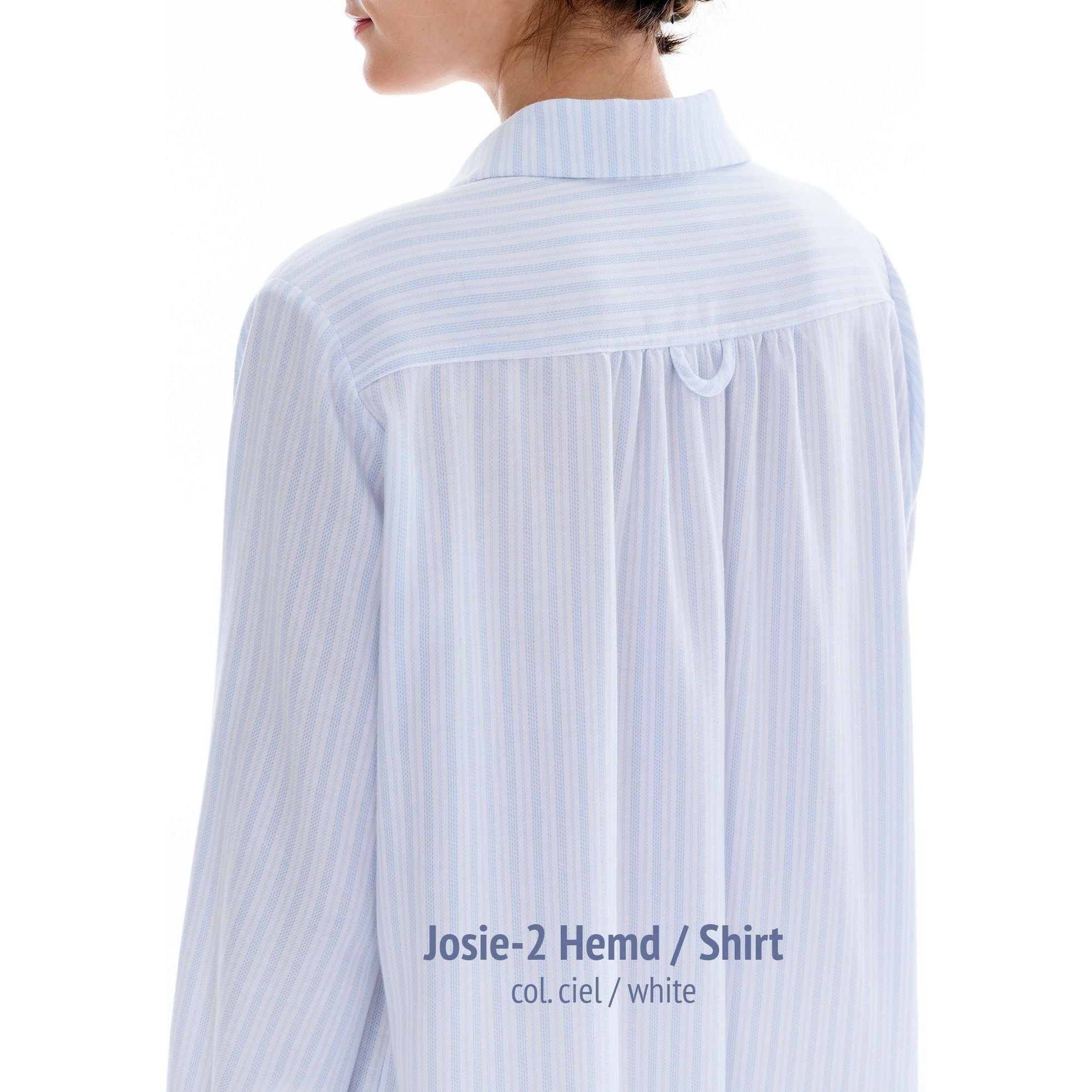  Celestine Josie Flannel Nightshirt - Blue、mySite、justintrudeaud