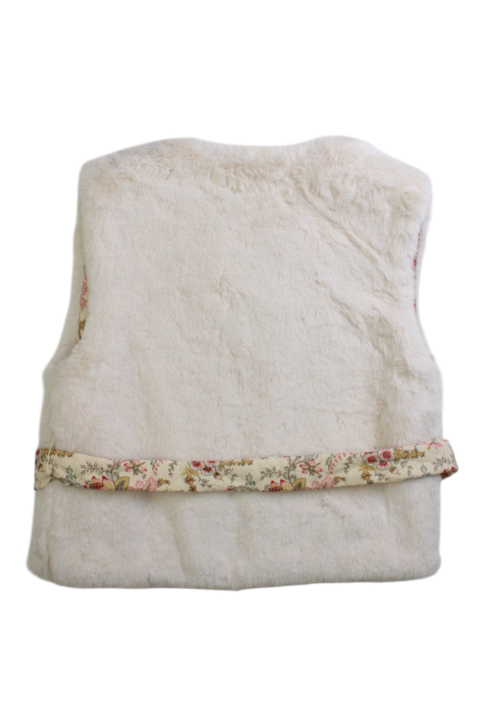 Louise Misha Faux Fur Vest With Floral Lining 5T、mySite、g9winljtr