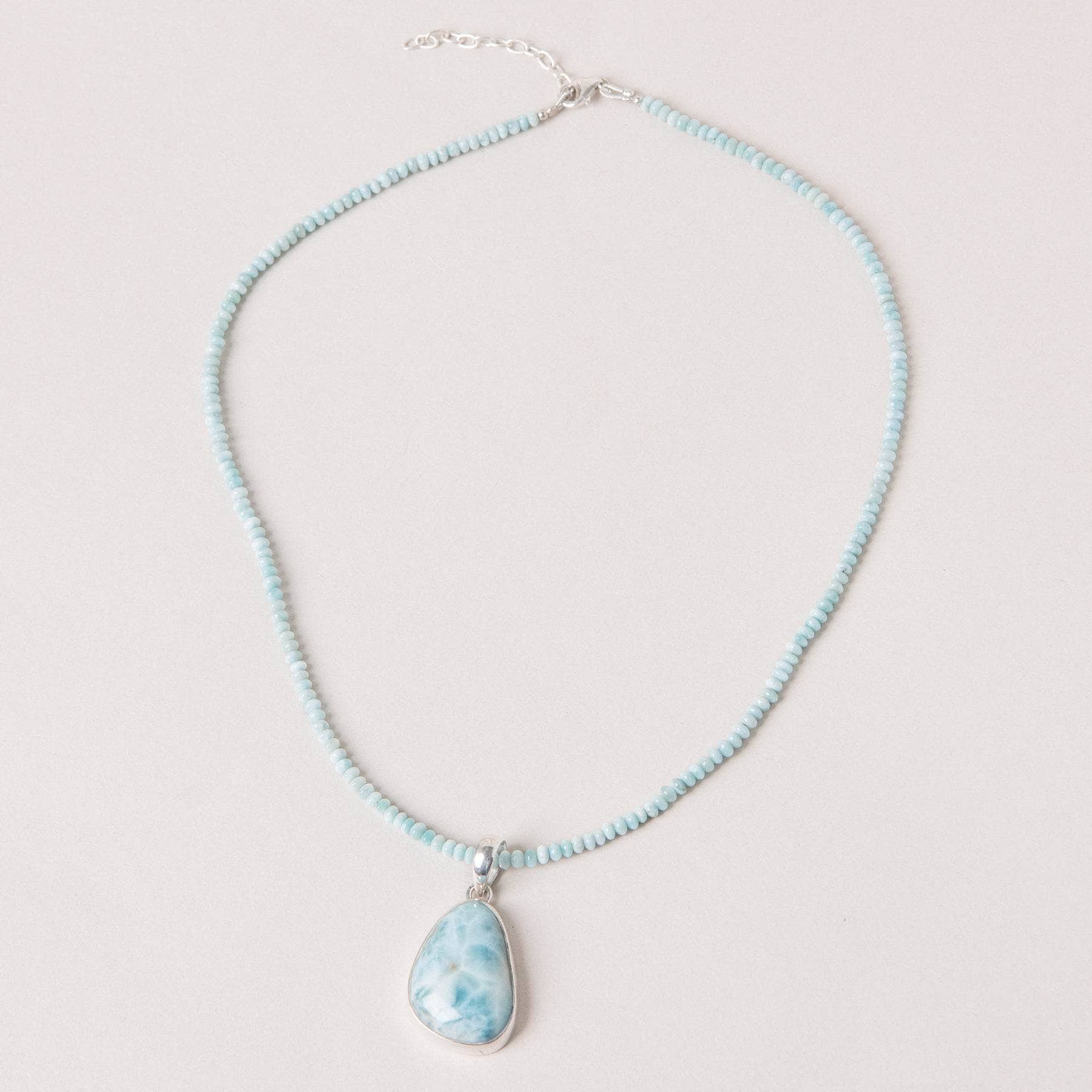 Rare Genuine Larimar Pendant Necklace、mySite、hinf8tx79