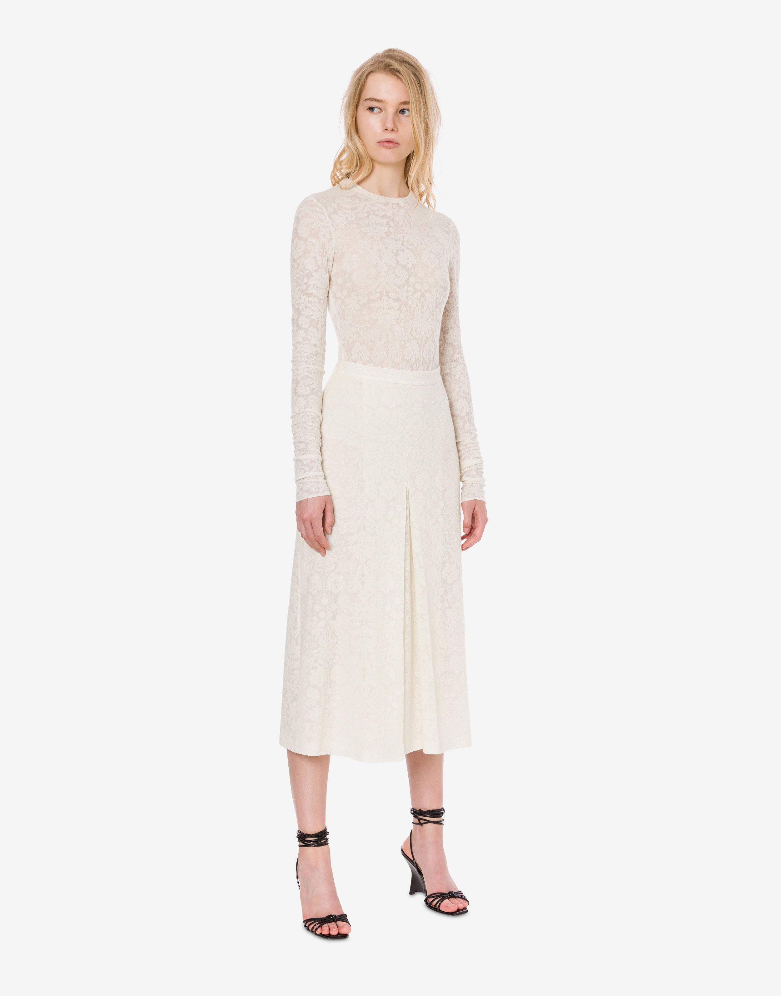 Maglia a body in pizzo、mySite、aoinhome