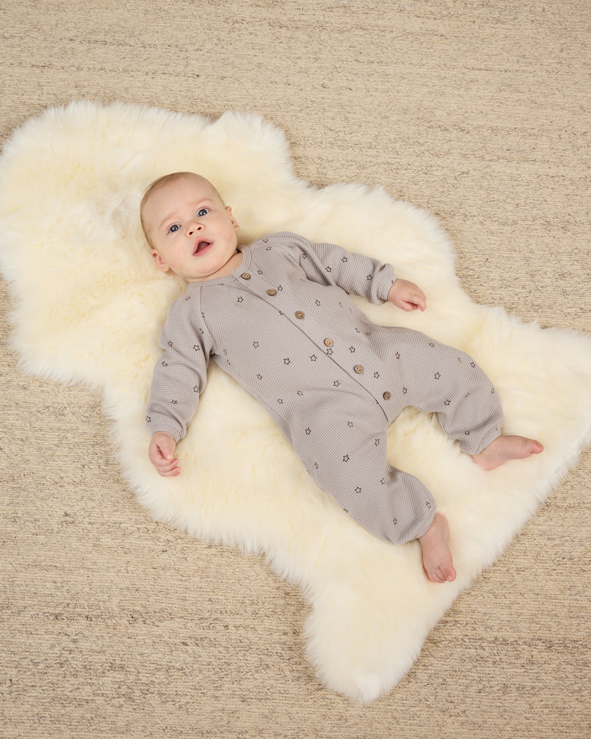  Waffle Long Sleeve Jumpsuit || Stars、mySite、layawaytickets