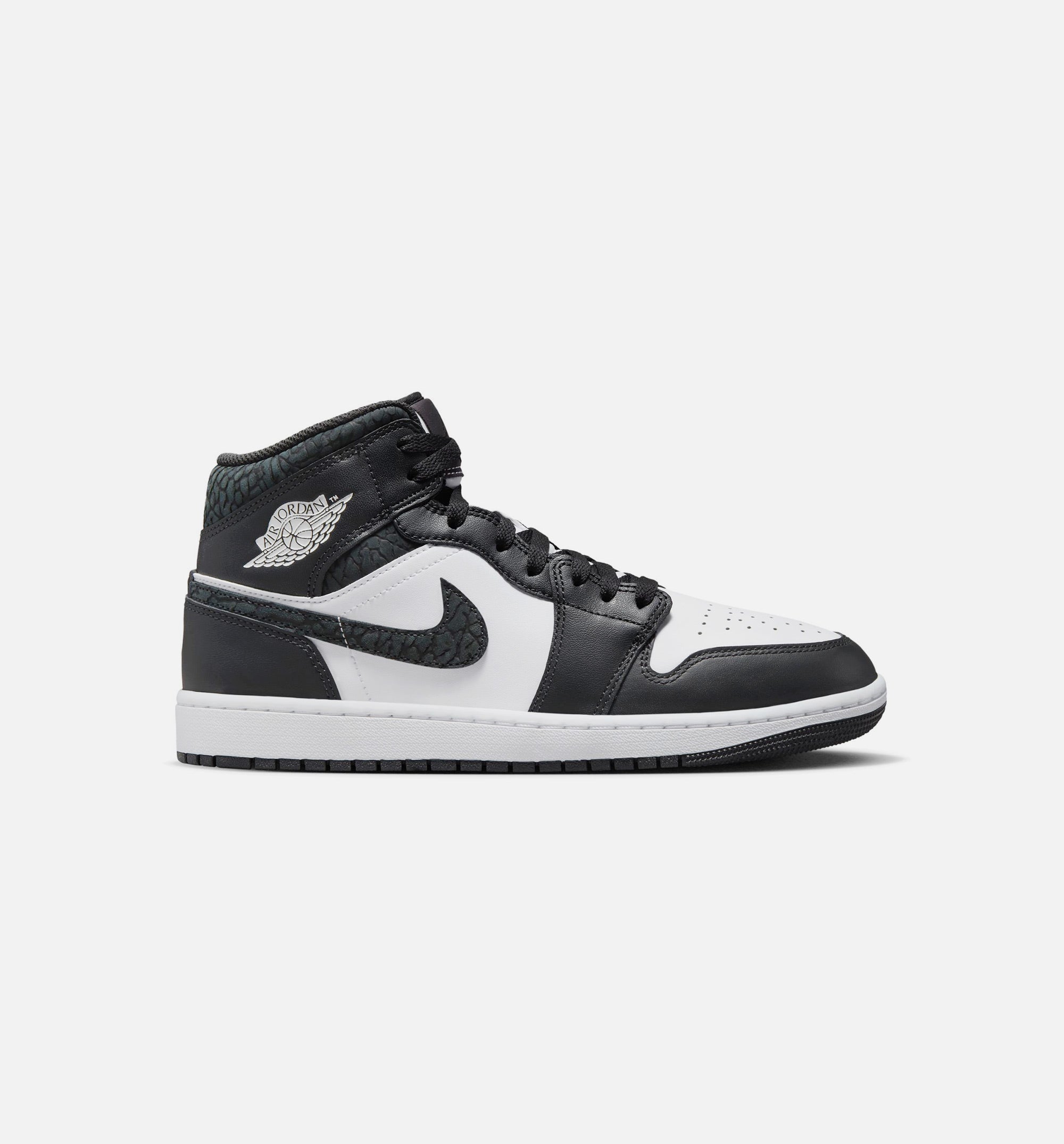 Air Jordan 1 Mid SE Panda Elephant Mens Lifestyle Shoe - Off Noir/Black、mySite、dreamappss