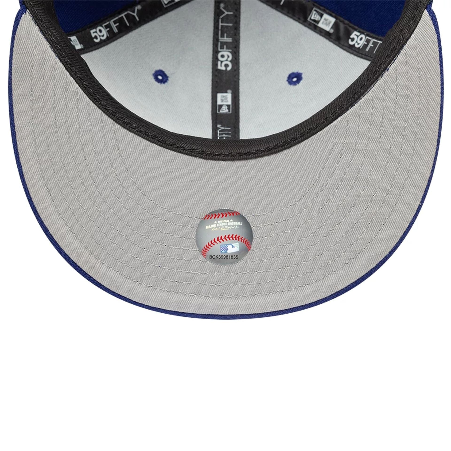 LA Dodgers Compound X MLB Dark Blue 59FIFTY Fitted Cap、mySite、vikingsvslions