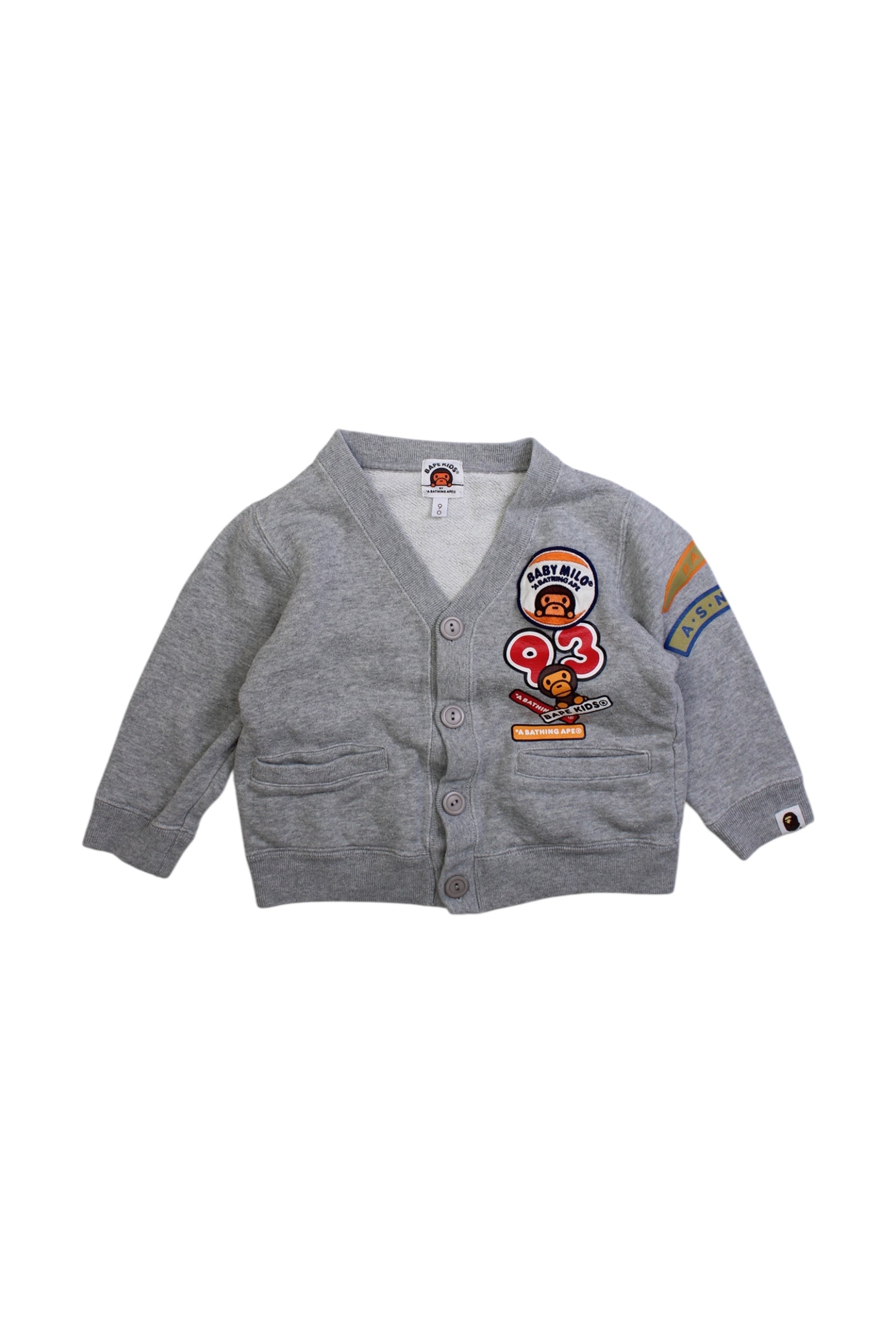 BAPE KIDS Buttoned Sweatshirt 18-24M、mySite、g9winljtr
