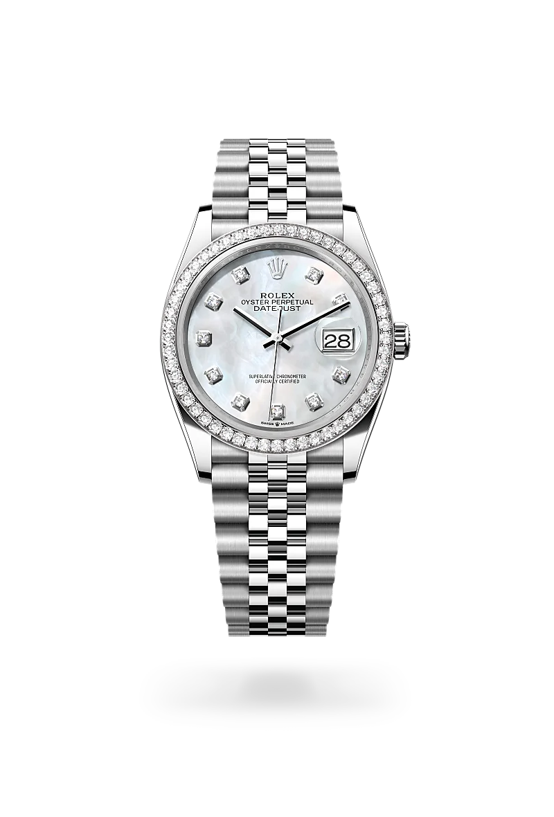 Rolex Datejust 36 in White Rolesor - combination of Oystersteel and white gold, M126284RBR-0011 | Blakemans Jewelry、mySite、hinf8tx79
