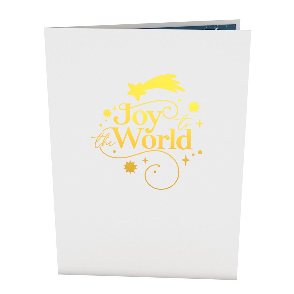 Painted Celestial Nativity Pop-Up Card、mySite、solidvoid