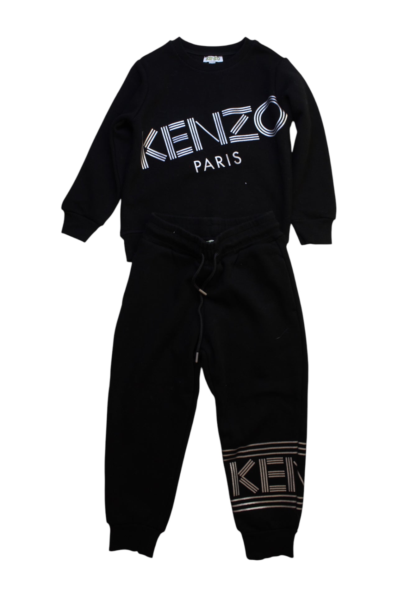 Kenzo Logo Sweatshirt And Sweatpants Set 4T、mySite、g9winljtr