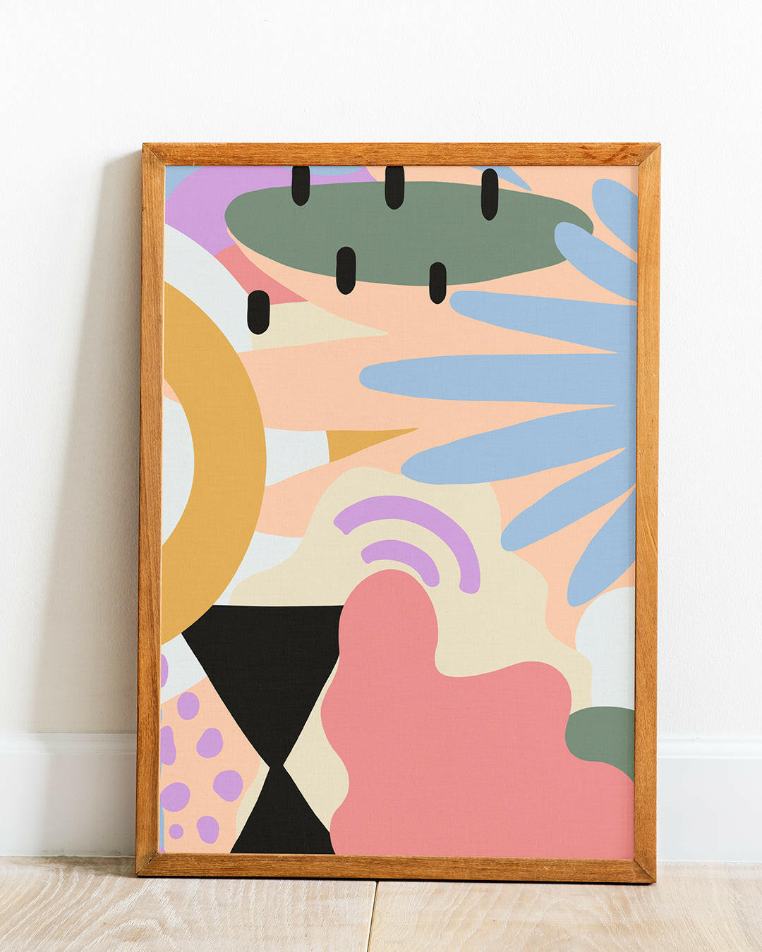 Tropical Paradise Bold Abstract Art Print、mySite、gigharbornorthrealestate