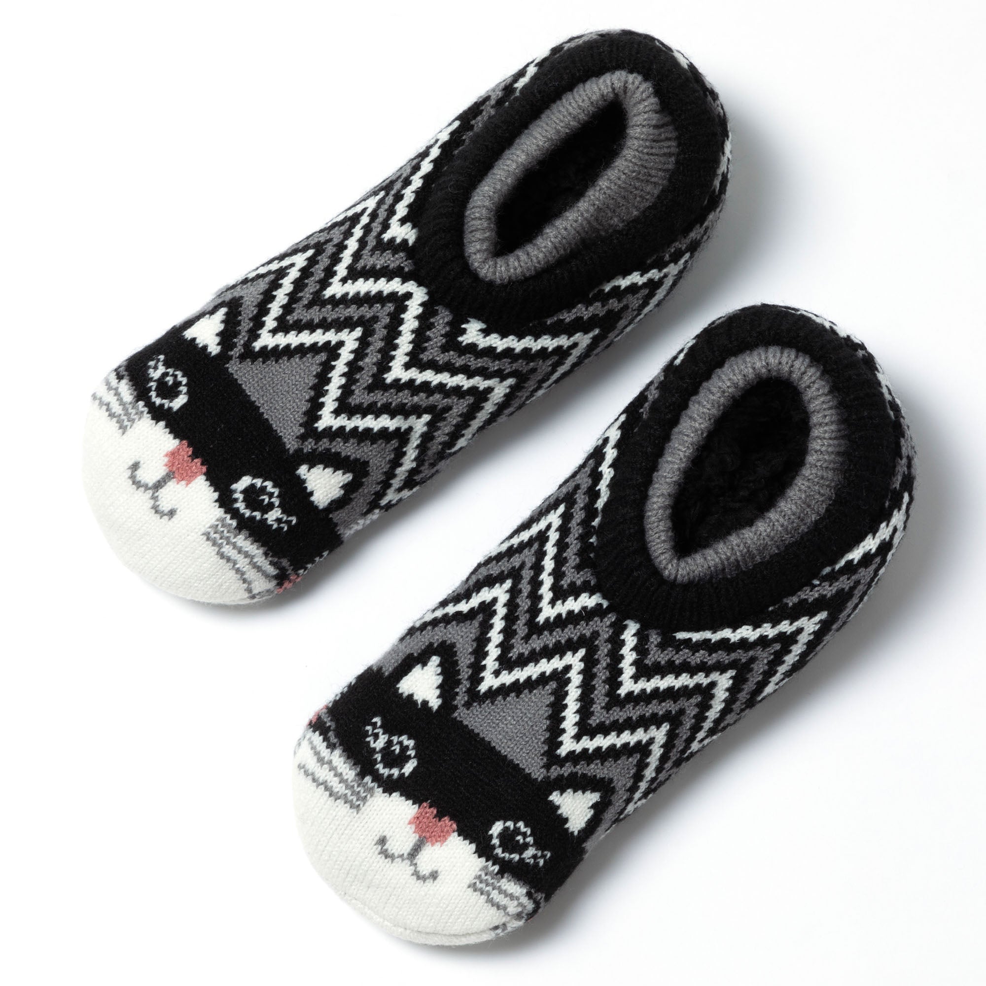 Charming Critter Cuffed Slipper Socks、mySite、camillekostekn