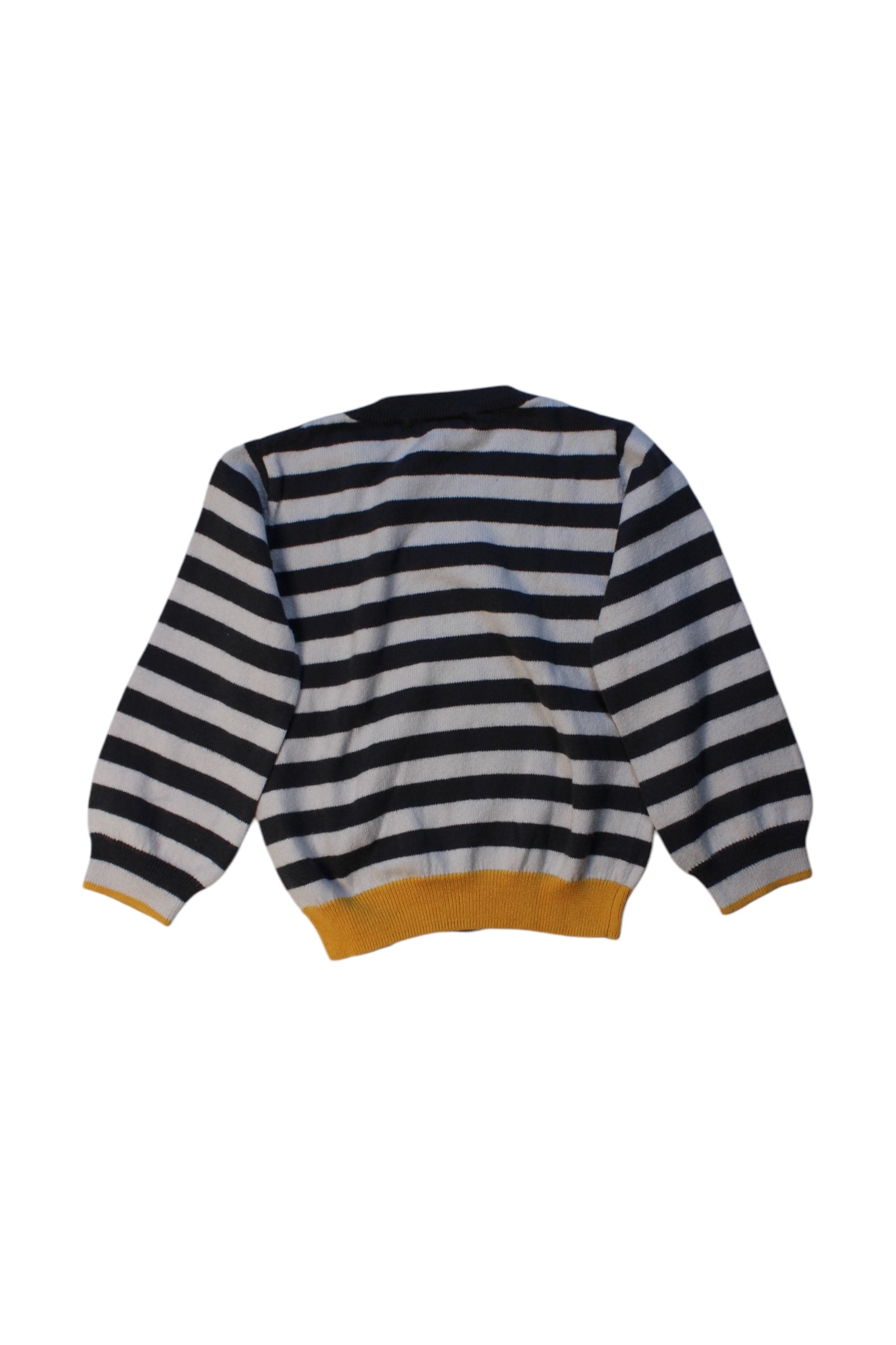 The Bonnie Mob Striped Animal Sweater 2-3T、mySite、g9winljtr