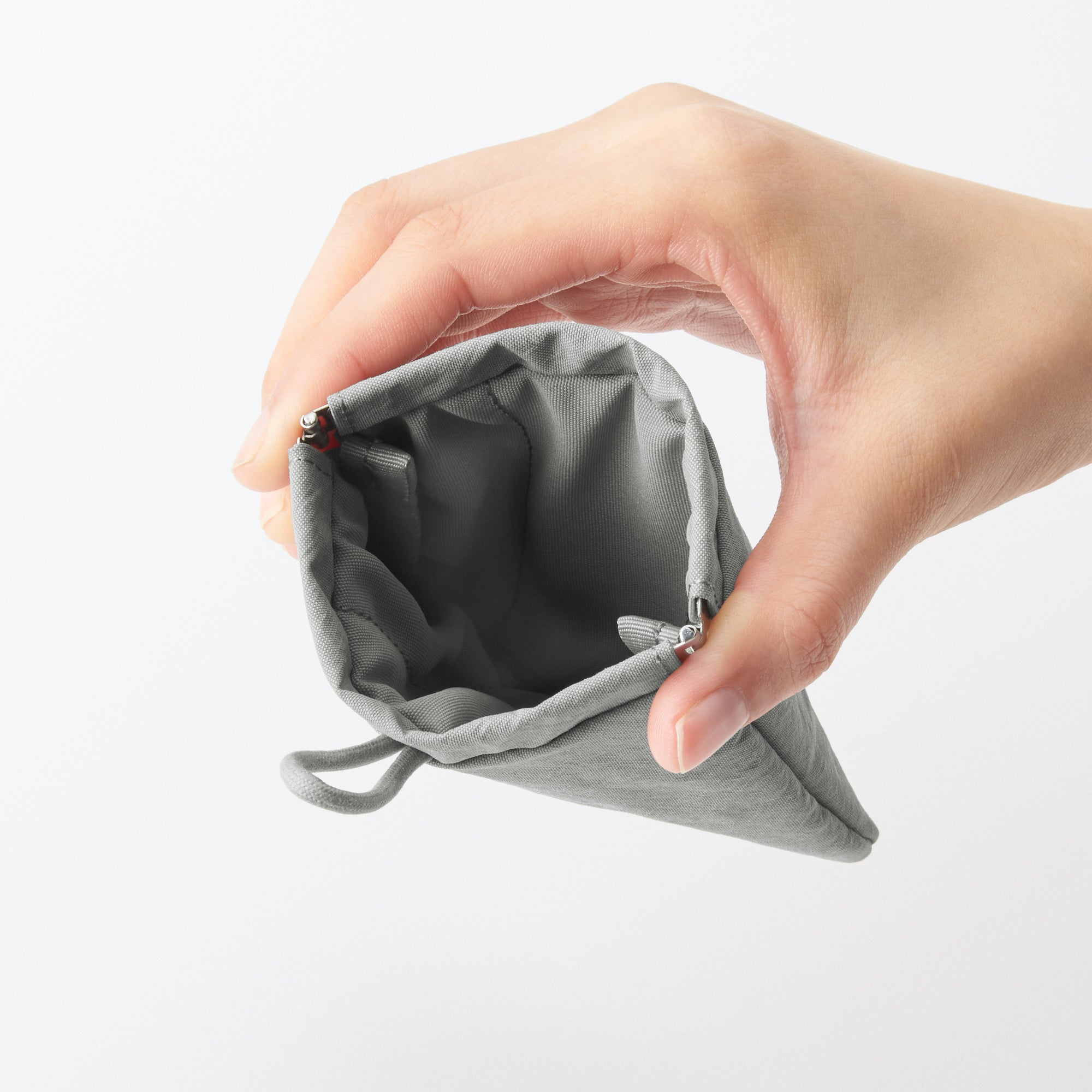  Wrinkled Nylon Self-Closing Flat Pouch - Small、mySite、sugarbowlscore