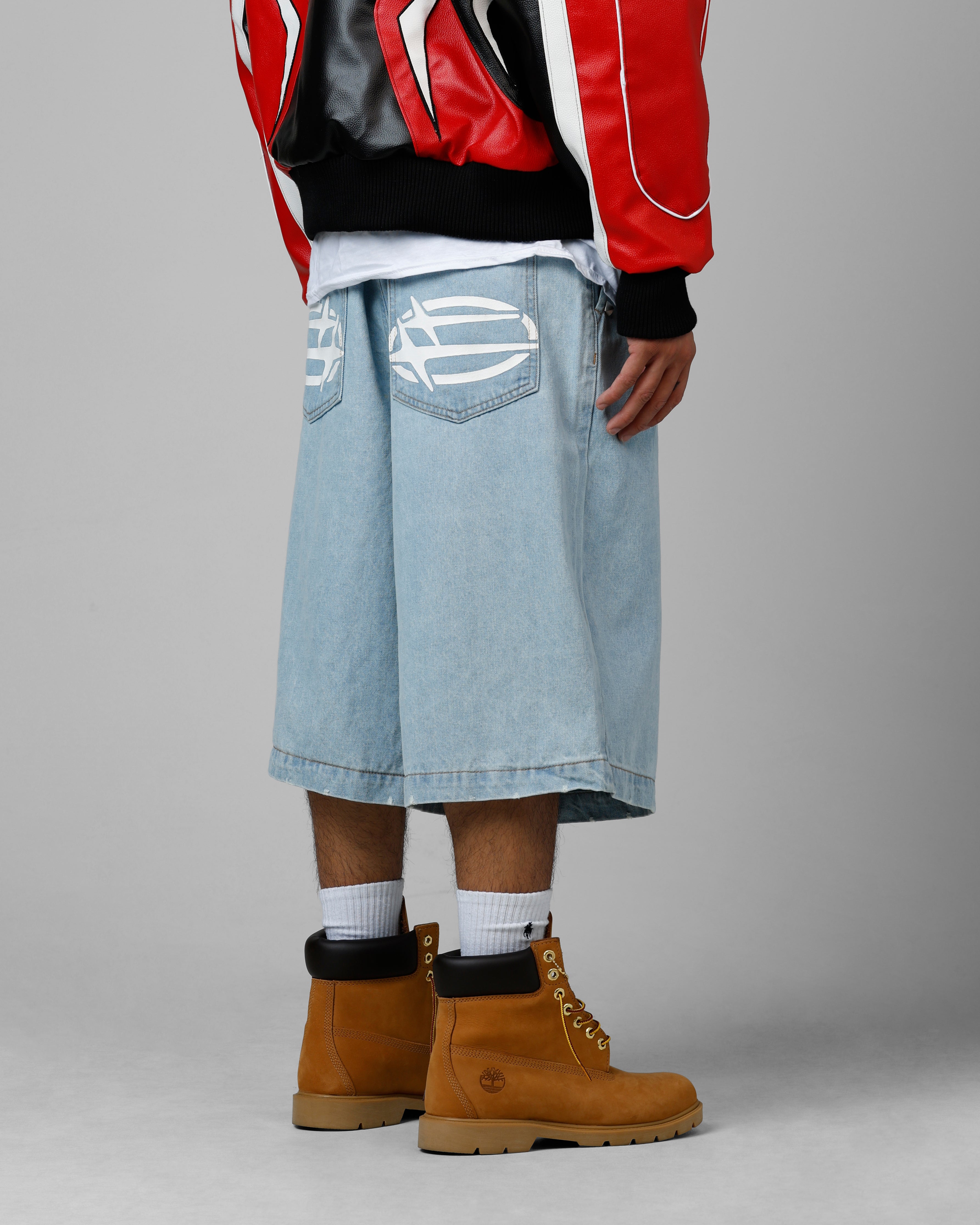 Loiter 3 Quarter Shorts Light Wash、mySite、zt4zffjzw