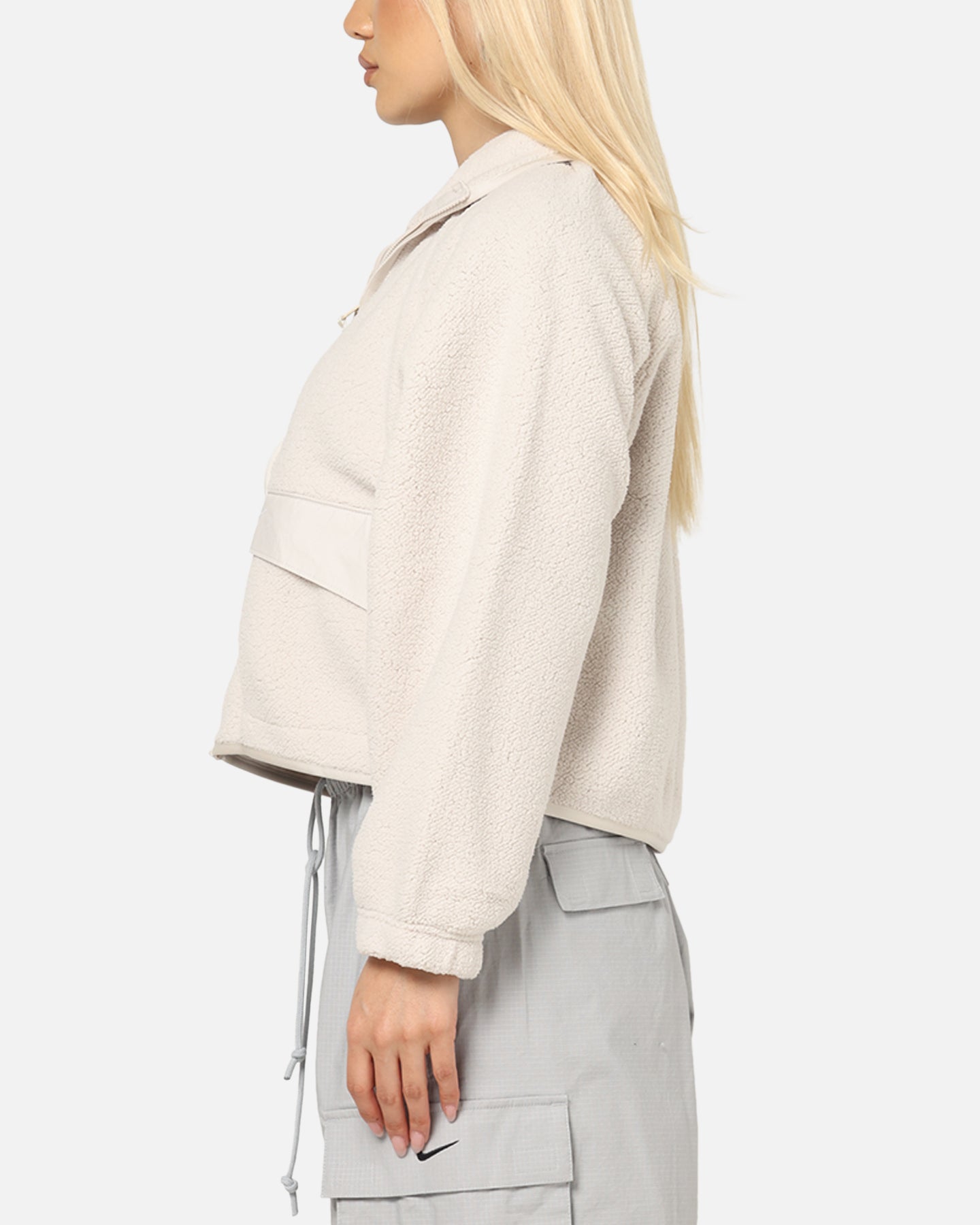 Nike Women's Sportswear Sherpa Jacket Lt Orewood Brown、mySite、zt4zffjzw