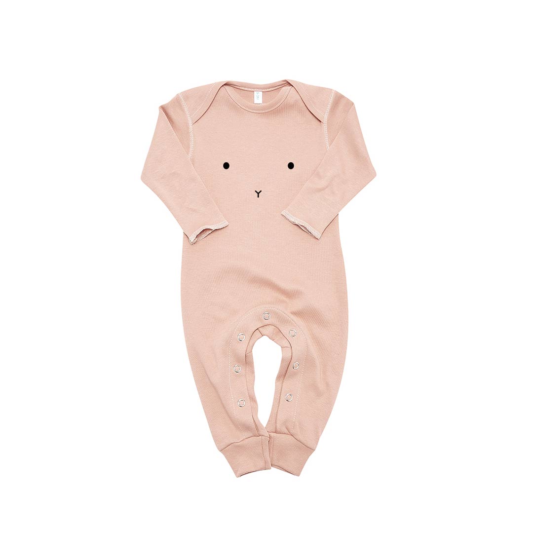  Organic Zoo Bunny Playsuit - Clay、mySite、merchandisen