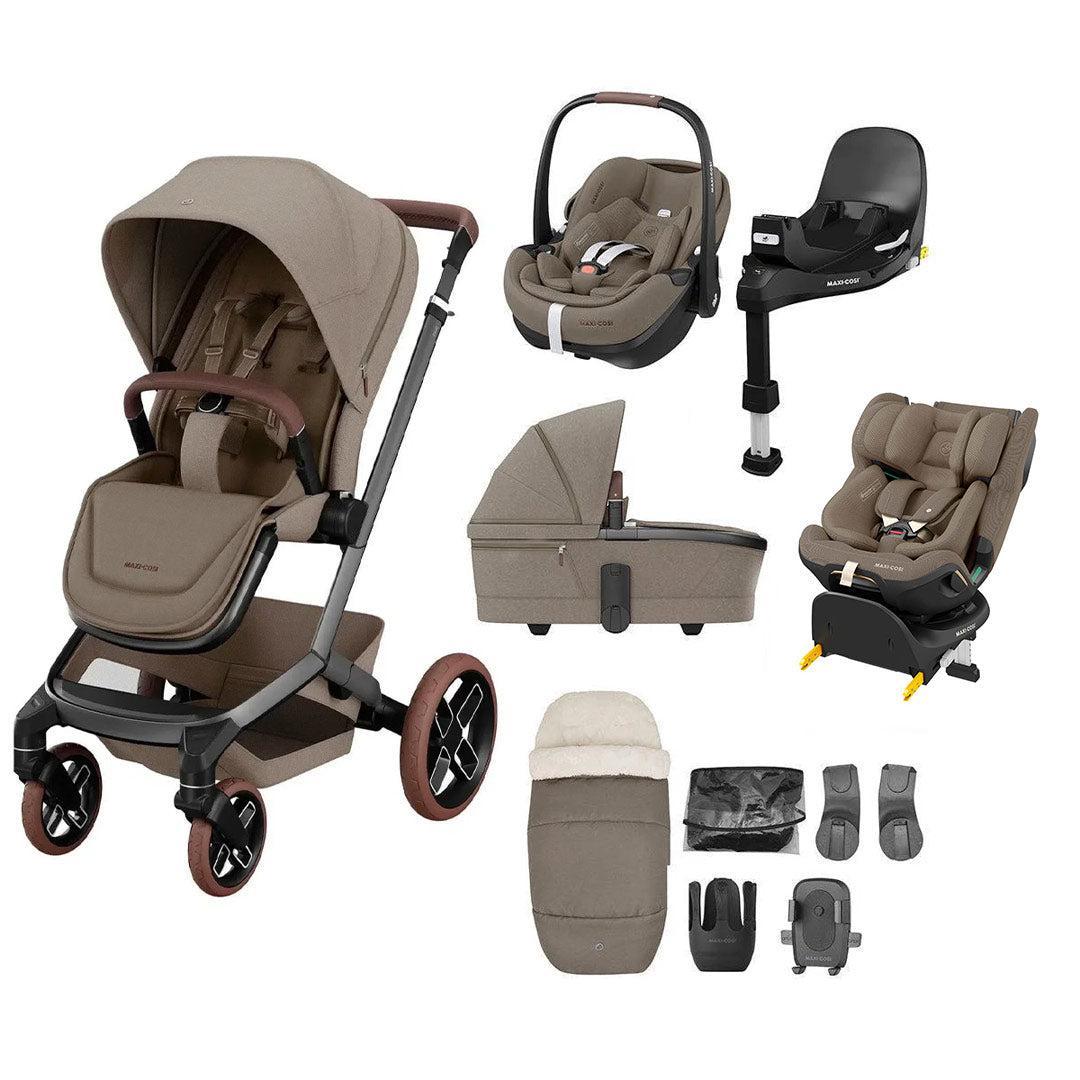  Maxi-Cosi Fame Premium + Pebble Pro2 & Pearl 360 Pro Travel System、mySite、merchandisen