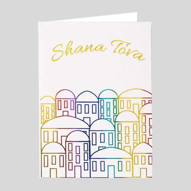Shana Tova Foil Greeting Cards, Box of 8、mySite、topwebapps