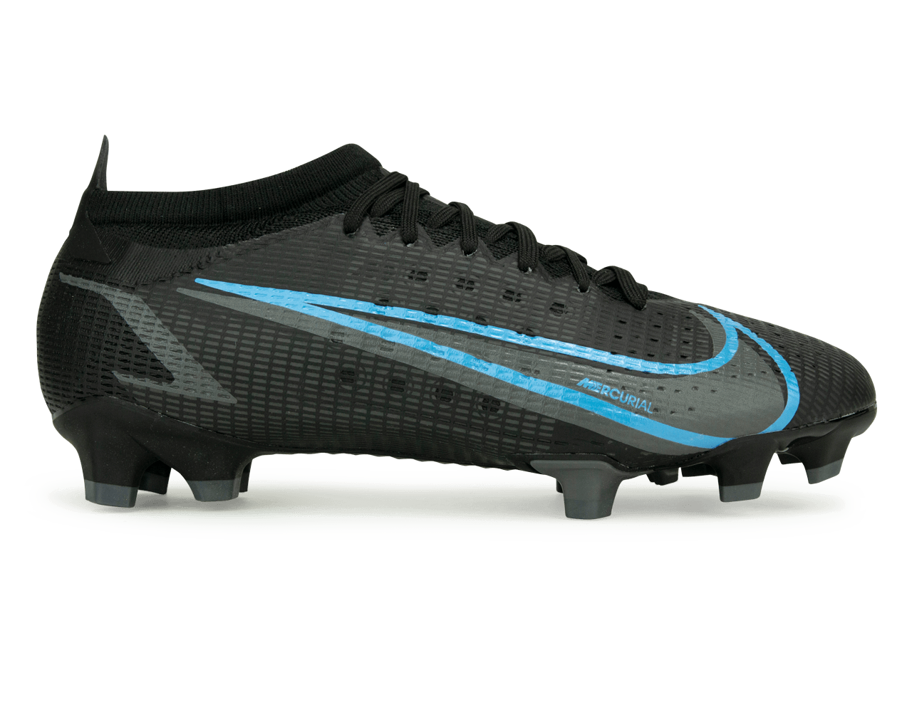 Nike Men's Mercurial Vapor 14 Pro FG Black/Iron Grey、mySite、noshort