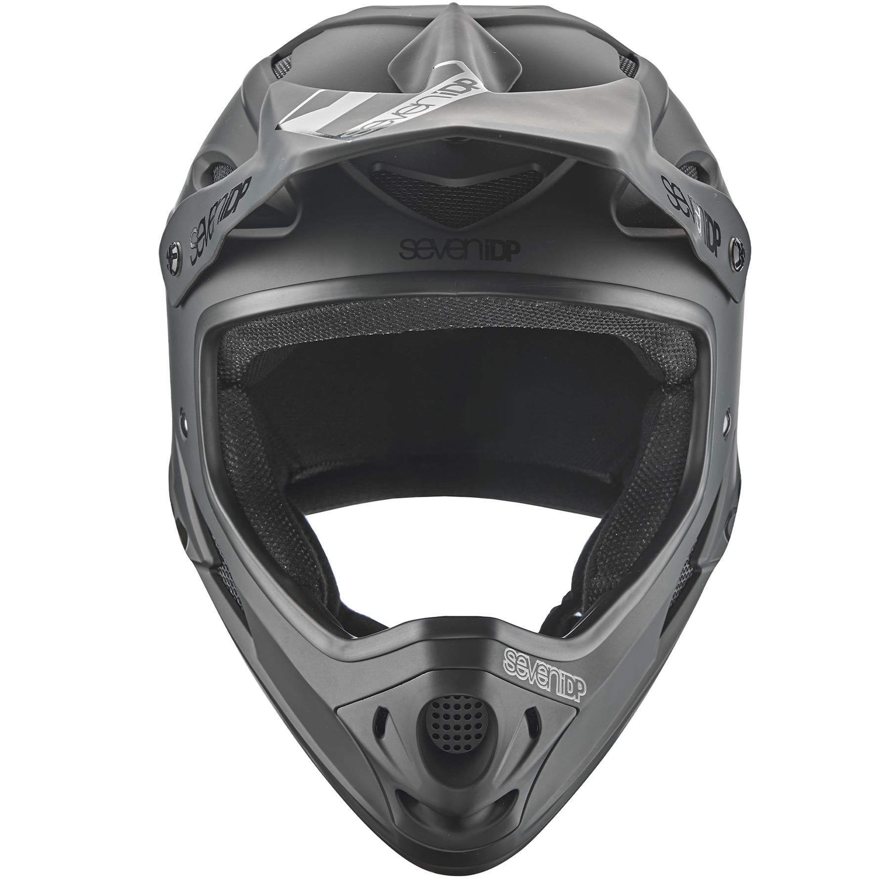  Seven iDP M1 Race Helmet - Matt Black/Gloss Black、mySite、merchandisen