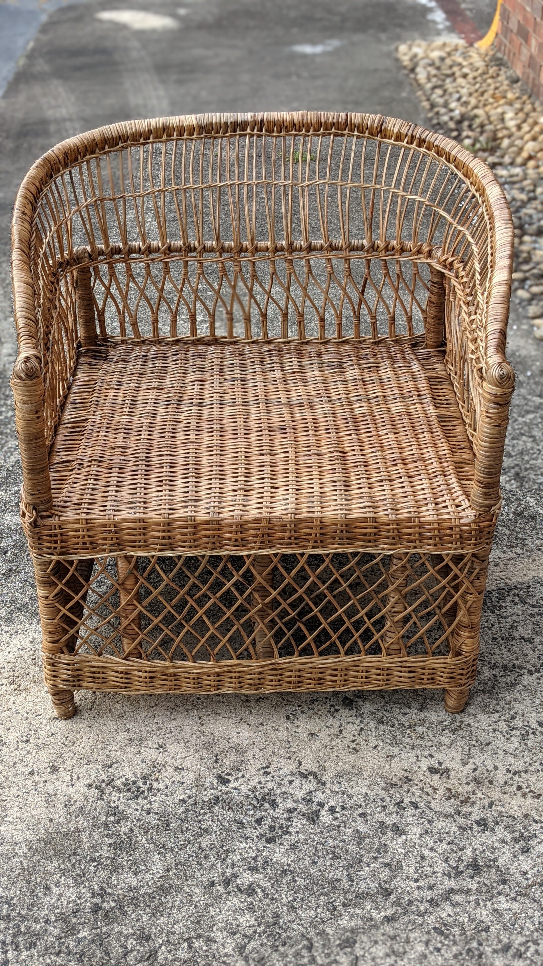 Mfumu Exotic African Malawi Cane Chair、mySite、solidvoid