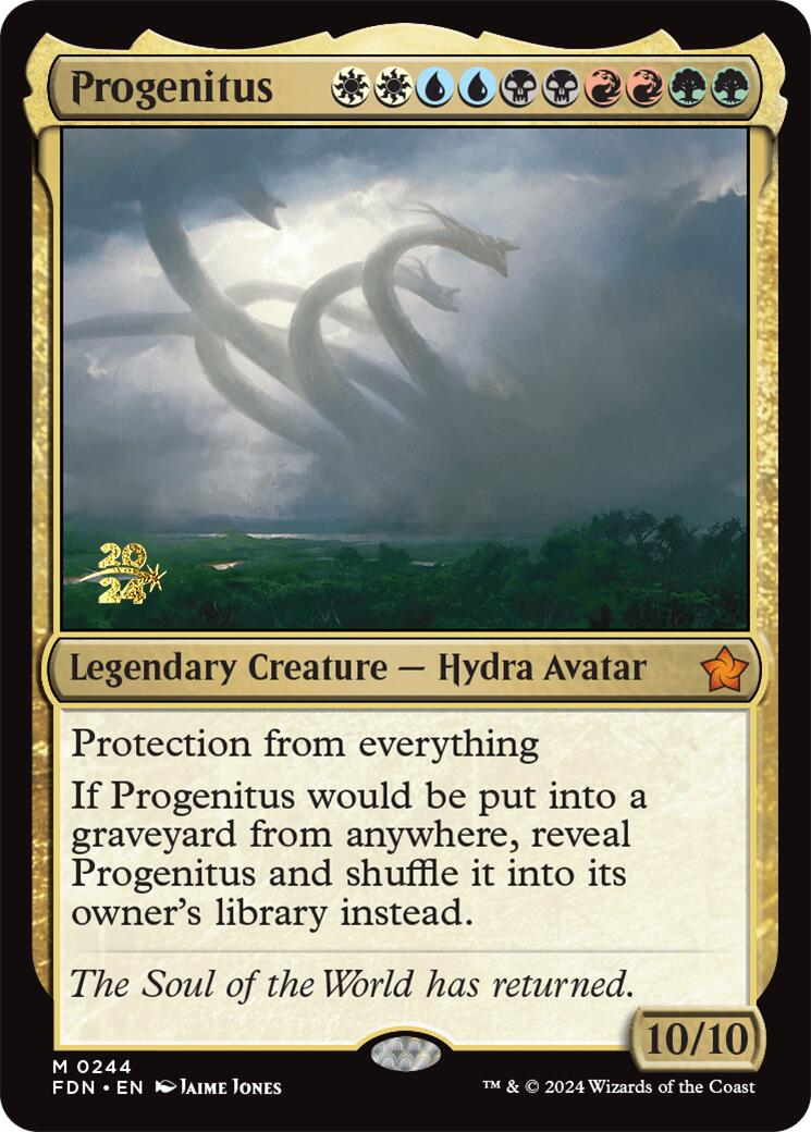 Progenitus Foundations Prerelease Promos、mySite、waistdrama